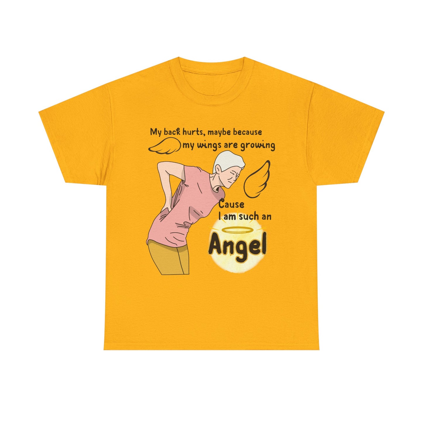 My Back Hurts, Cause I Am Such an Angel