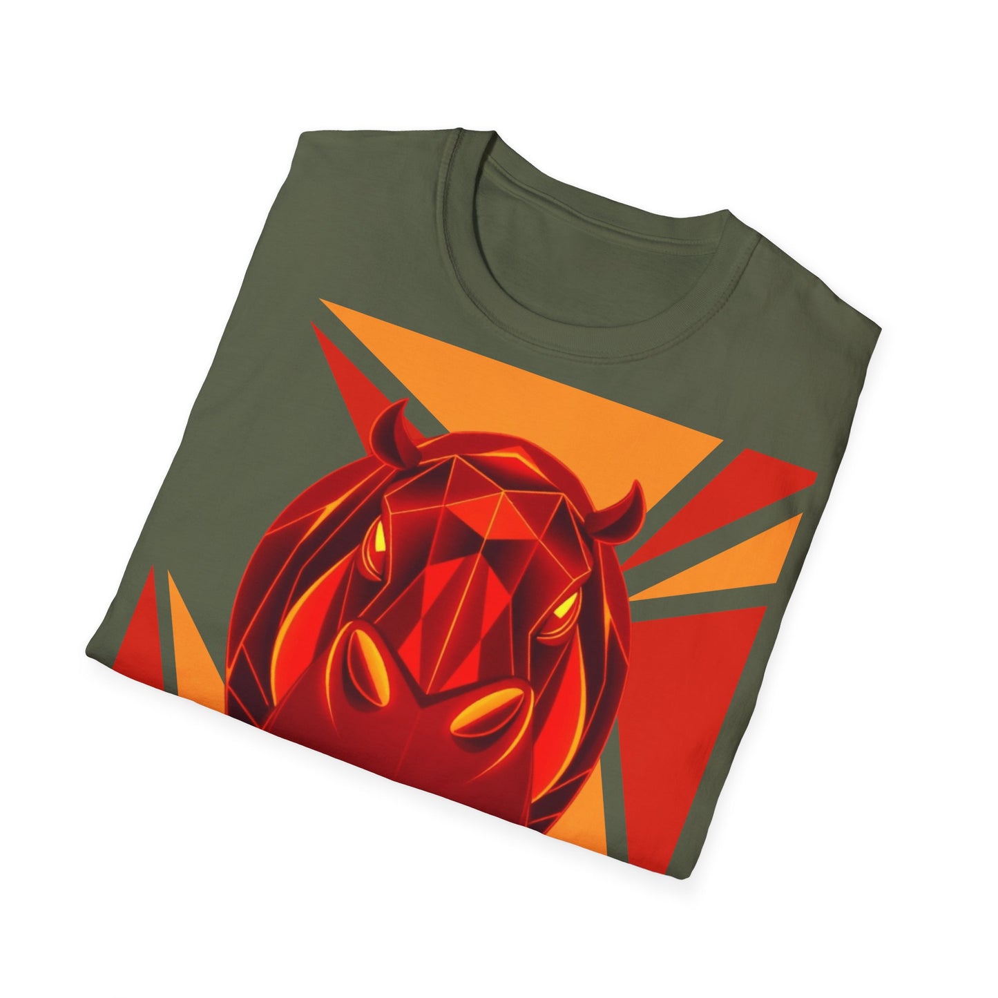 Geometric Rhino T-Shirt