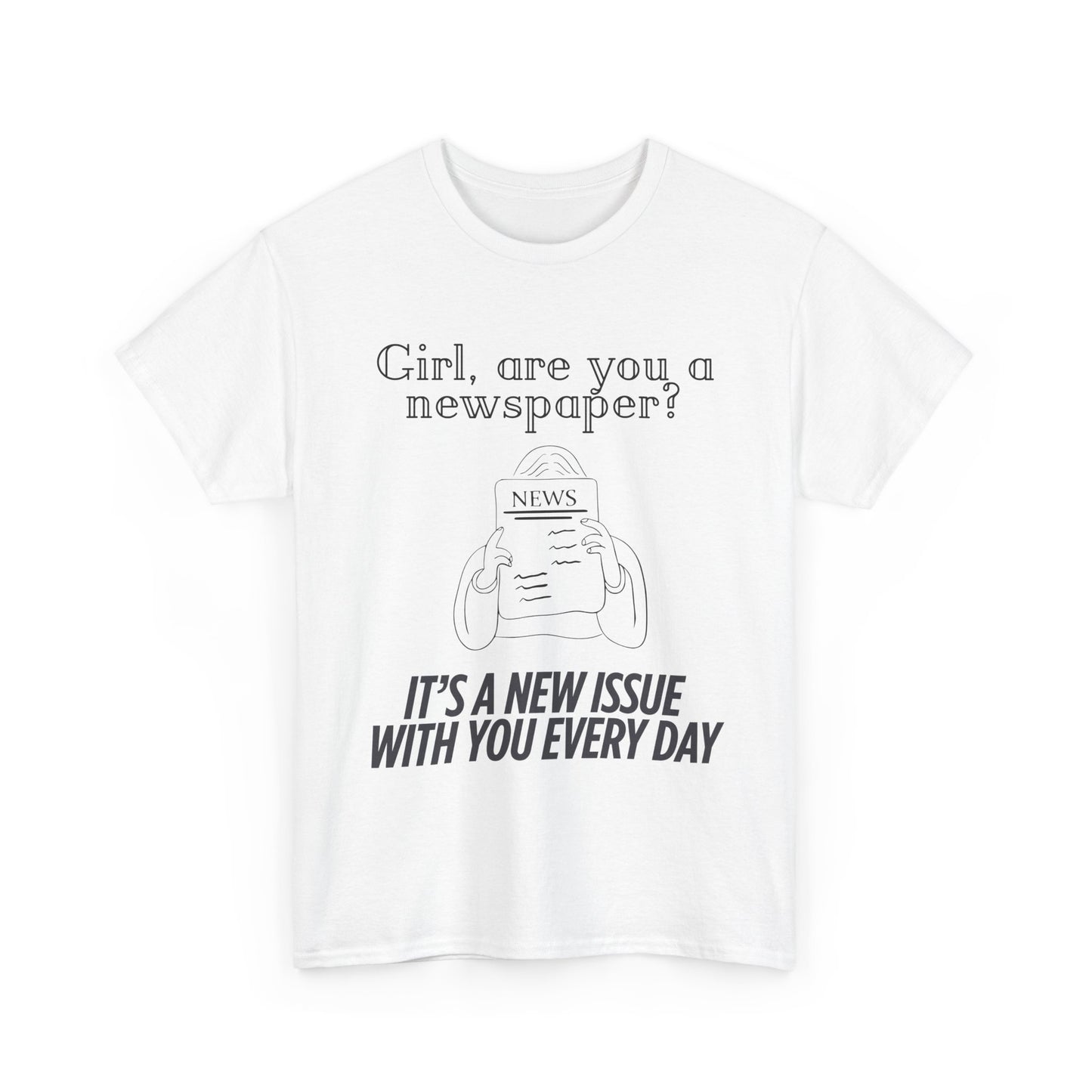 Are you a newpaper? - Tee