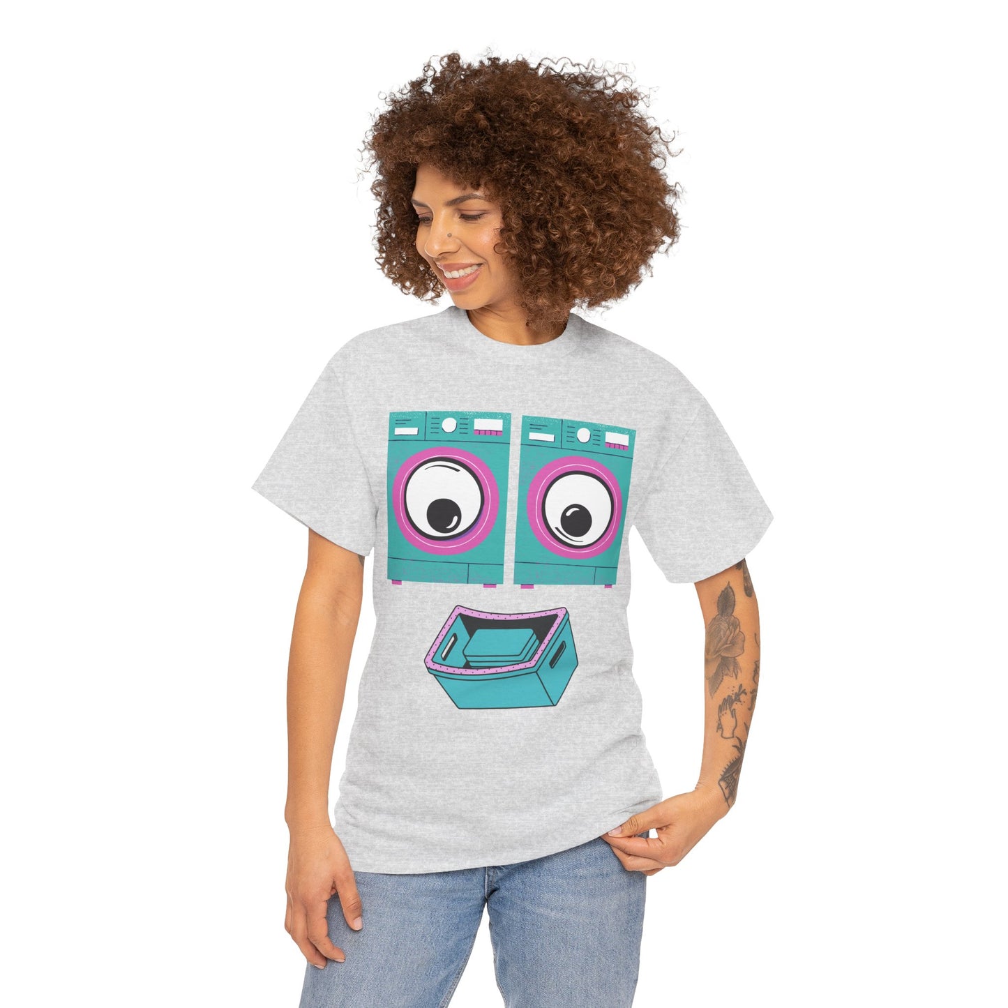 Whimsical Washing Machine Tee