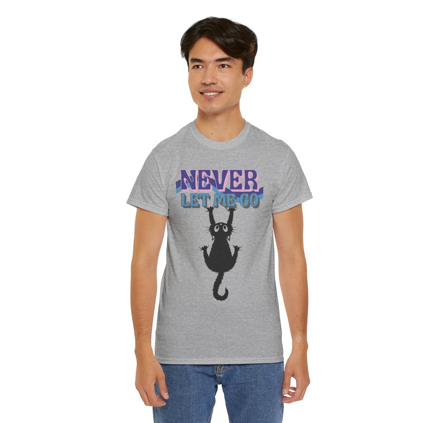 'Never Let Me Go' Cat Tee