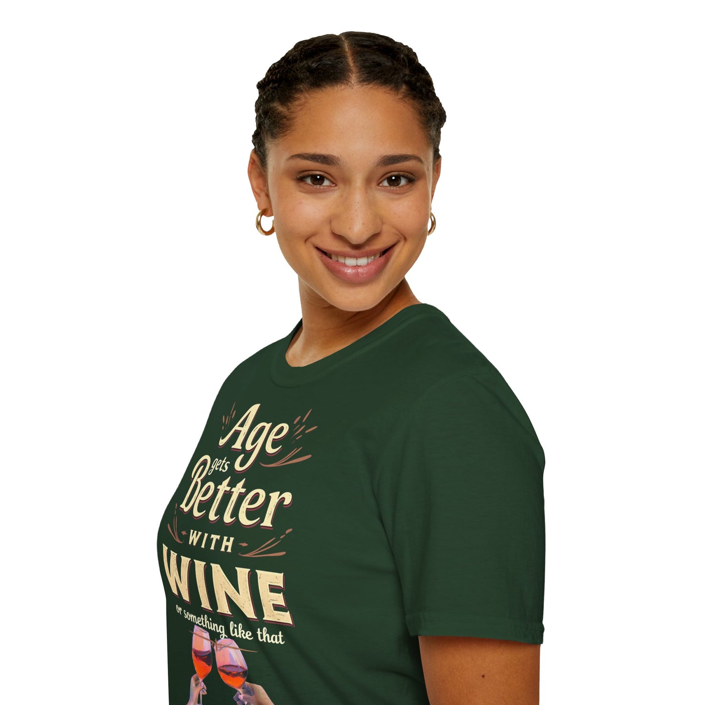 Age Gets Better with Wine Unisex T-Shirt