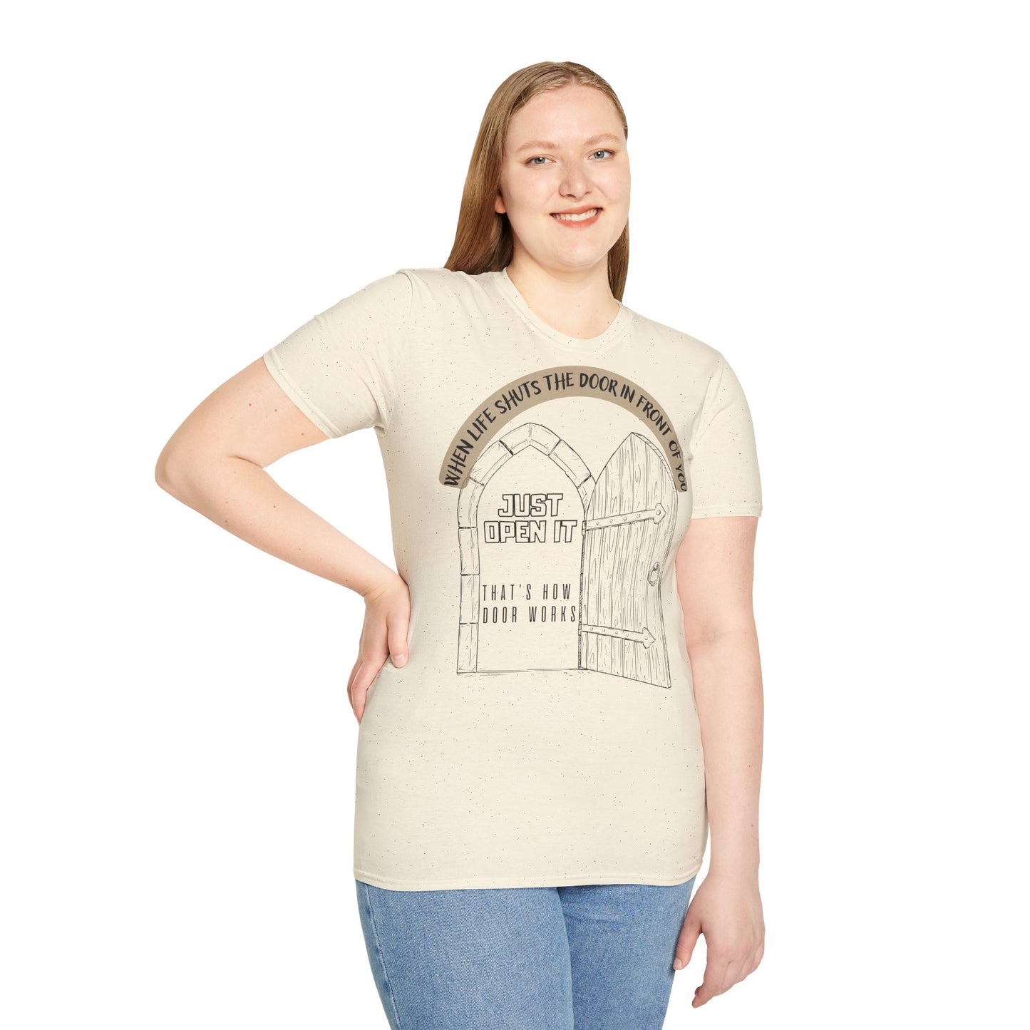 'Just Open It' - Inspirational T-Shirt