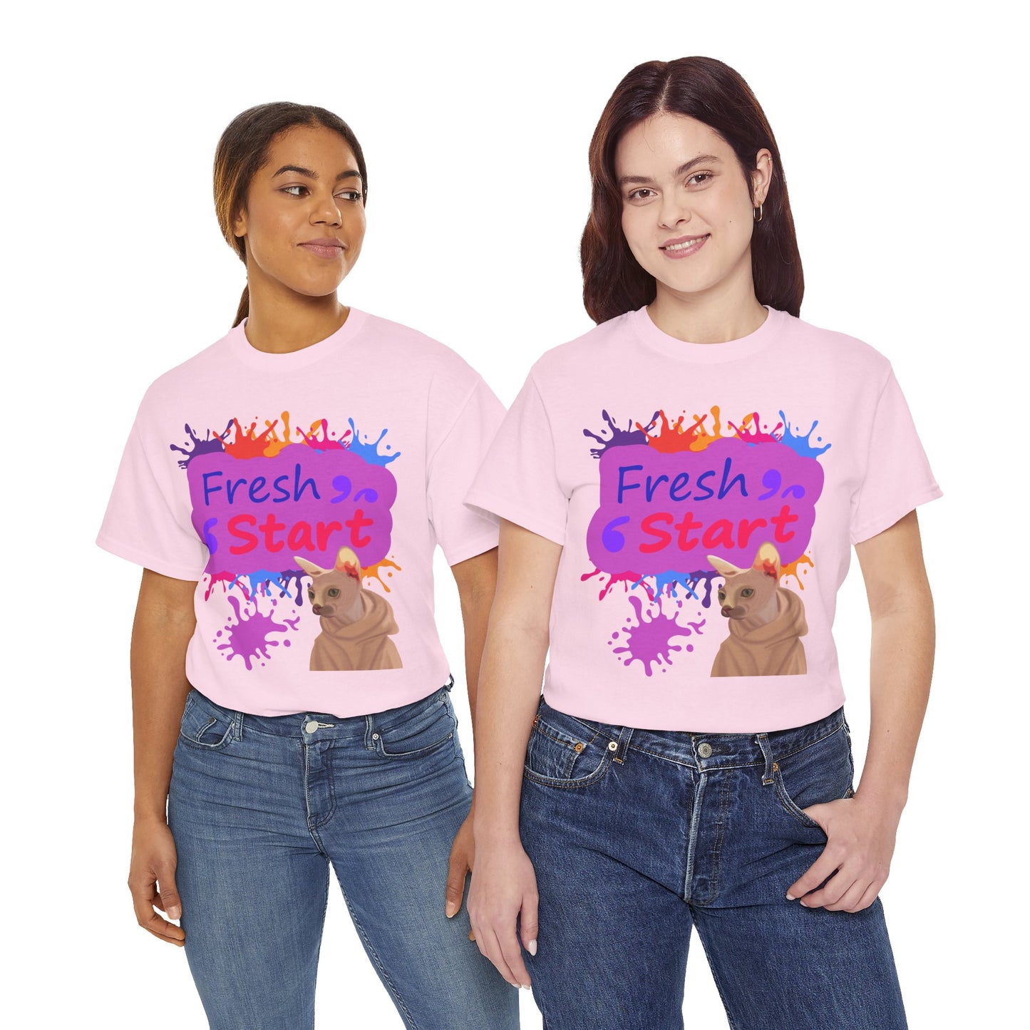 Fresh Start Cat Tee