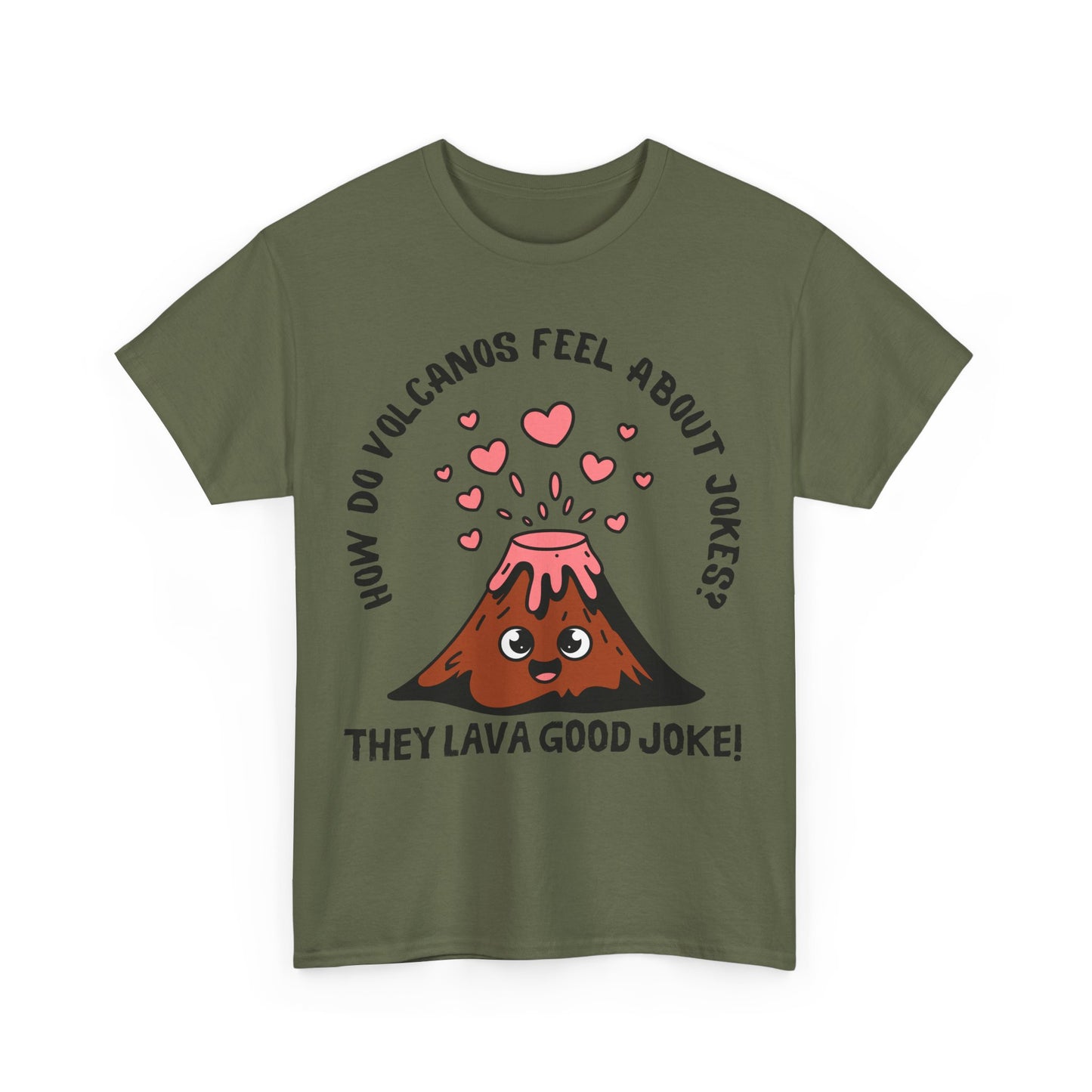 Volcano Joke Tee