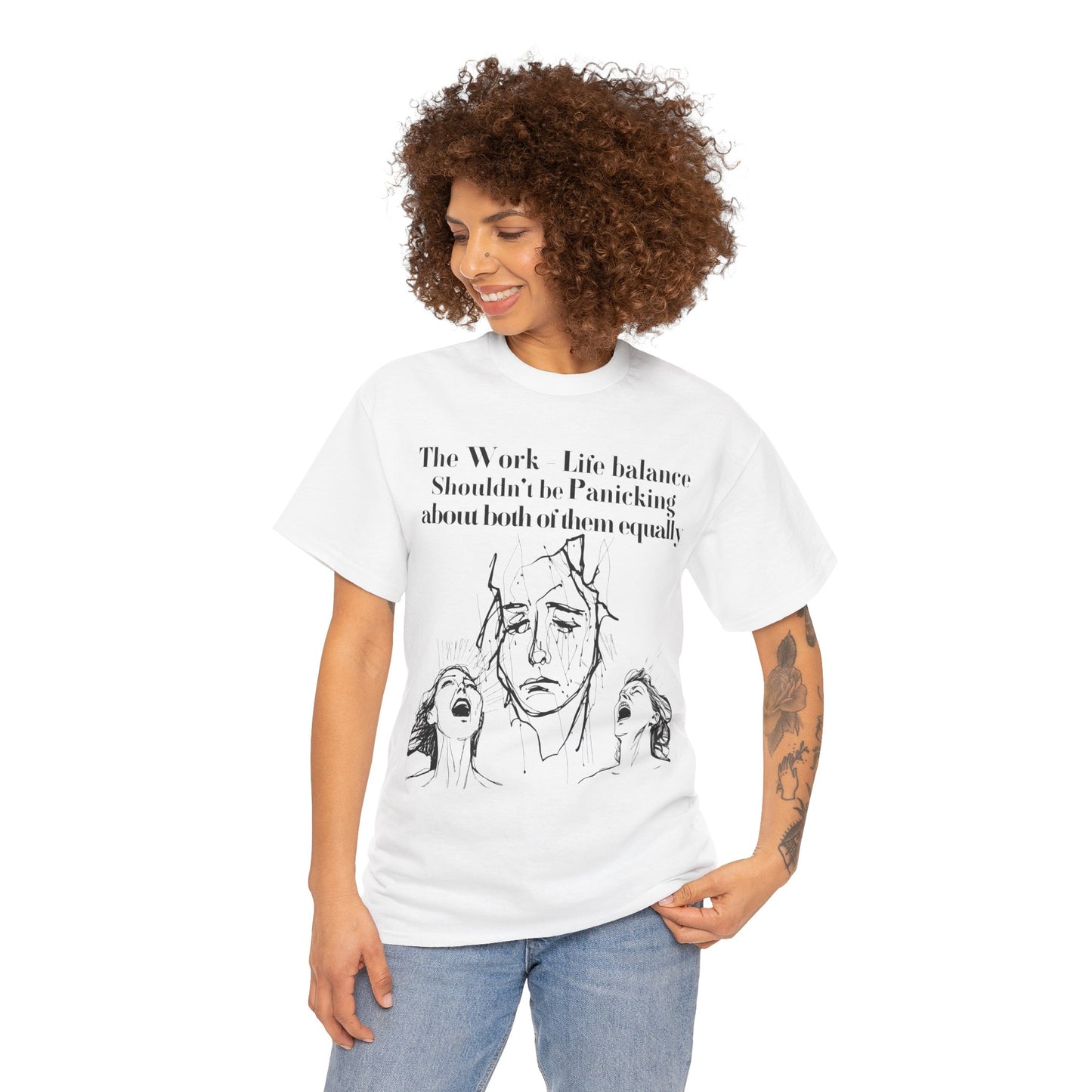 Work-Life Balance Graphic Tee