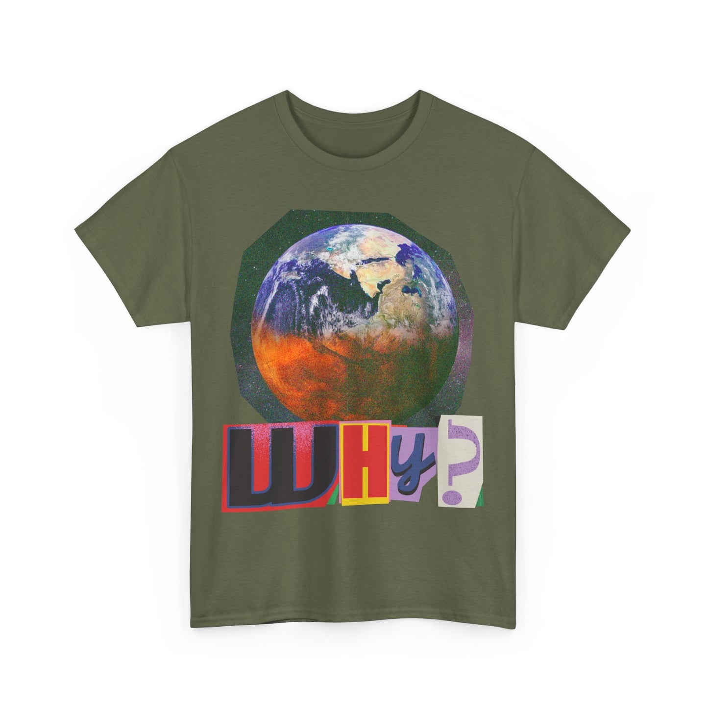 Why? - Earth Graphic T-Shirt