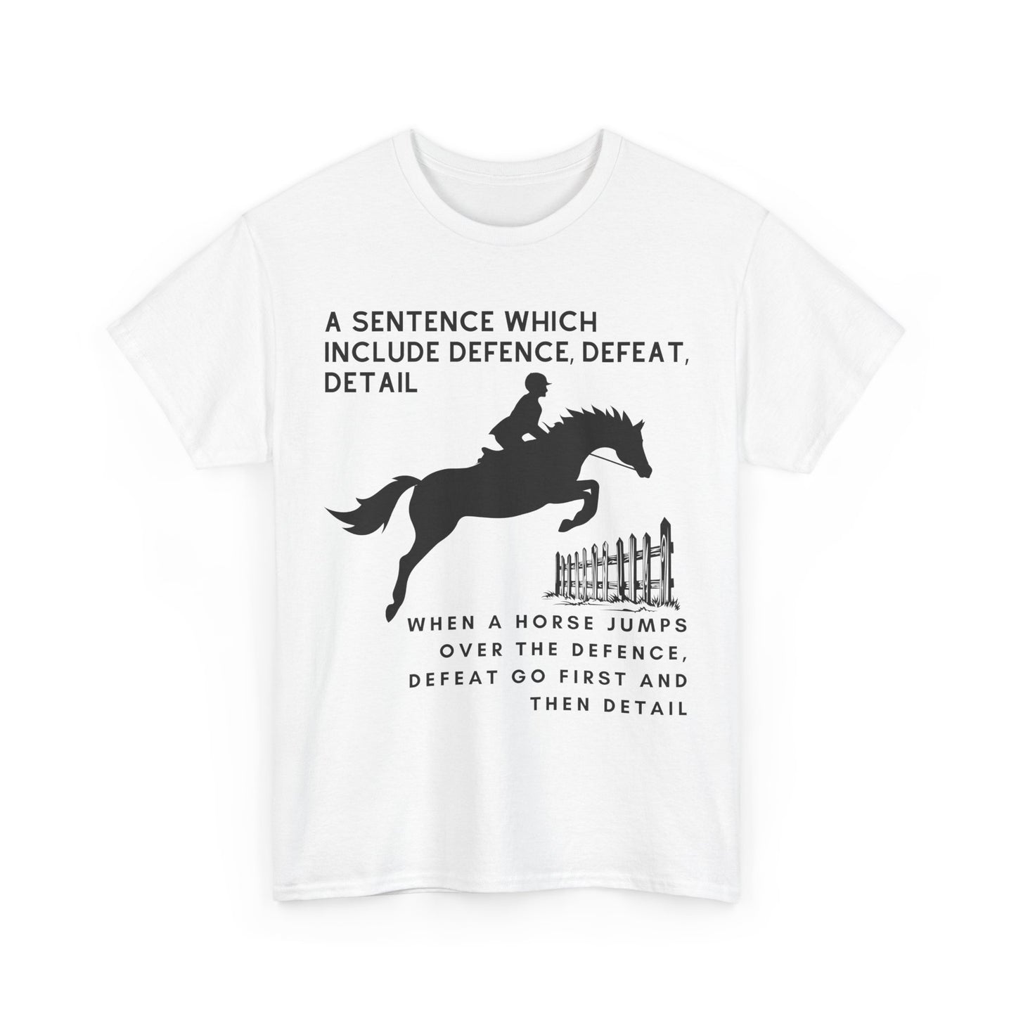 Defence, Defeat, Detail - Tee