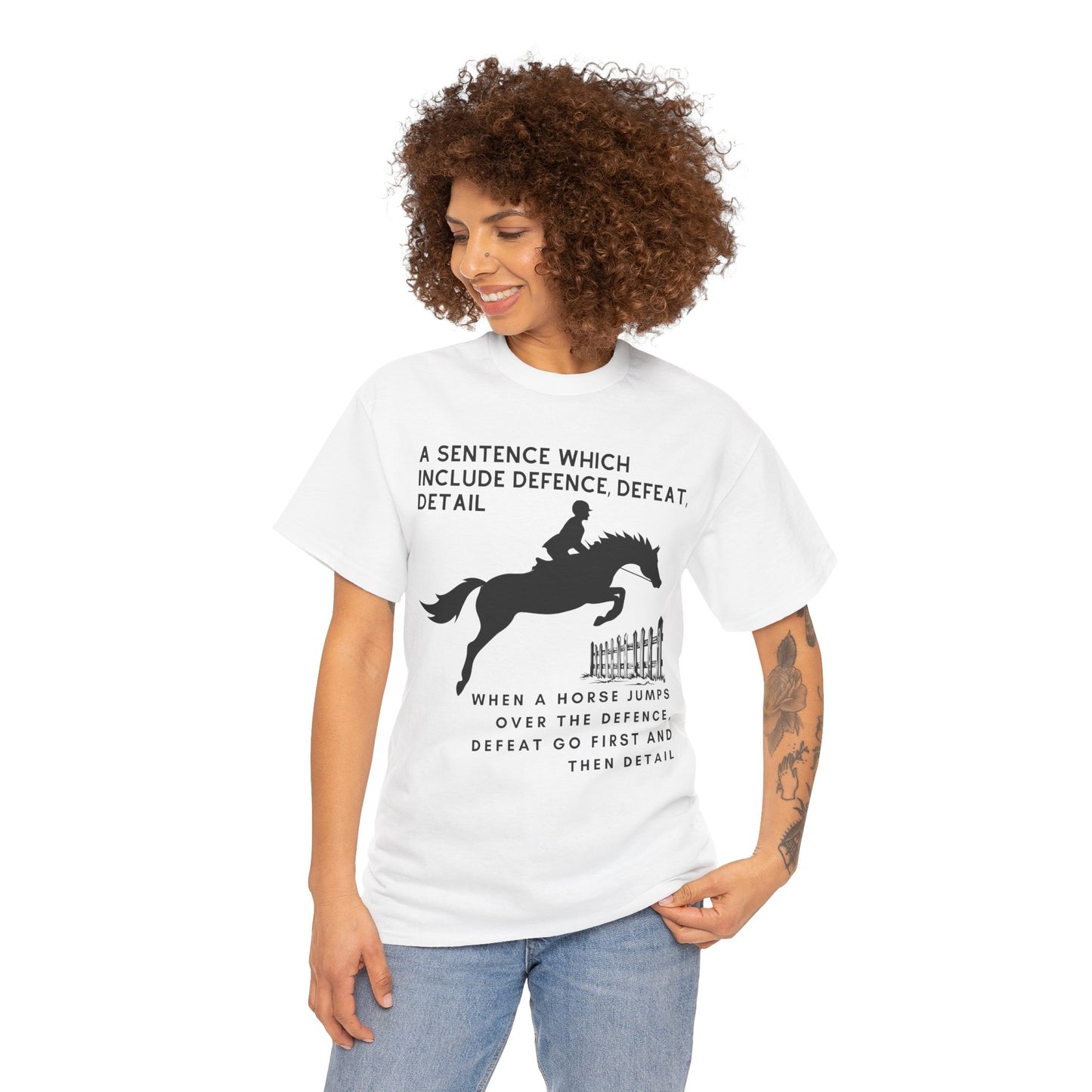 Defence, Defeat, Detail - Tee