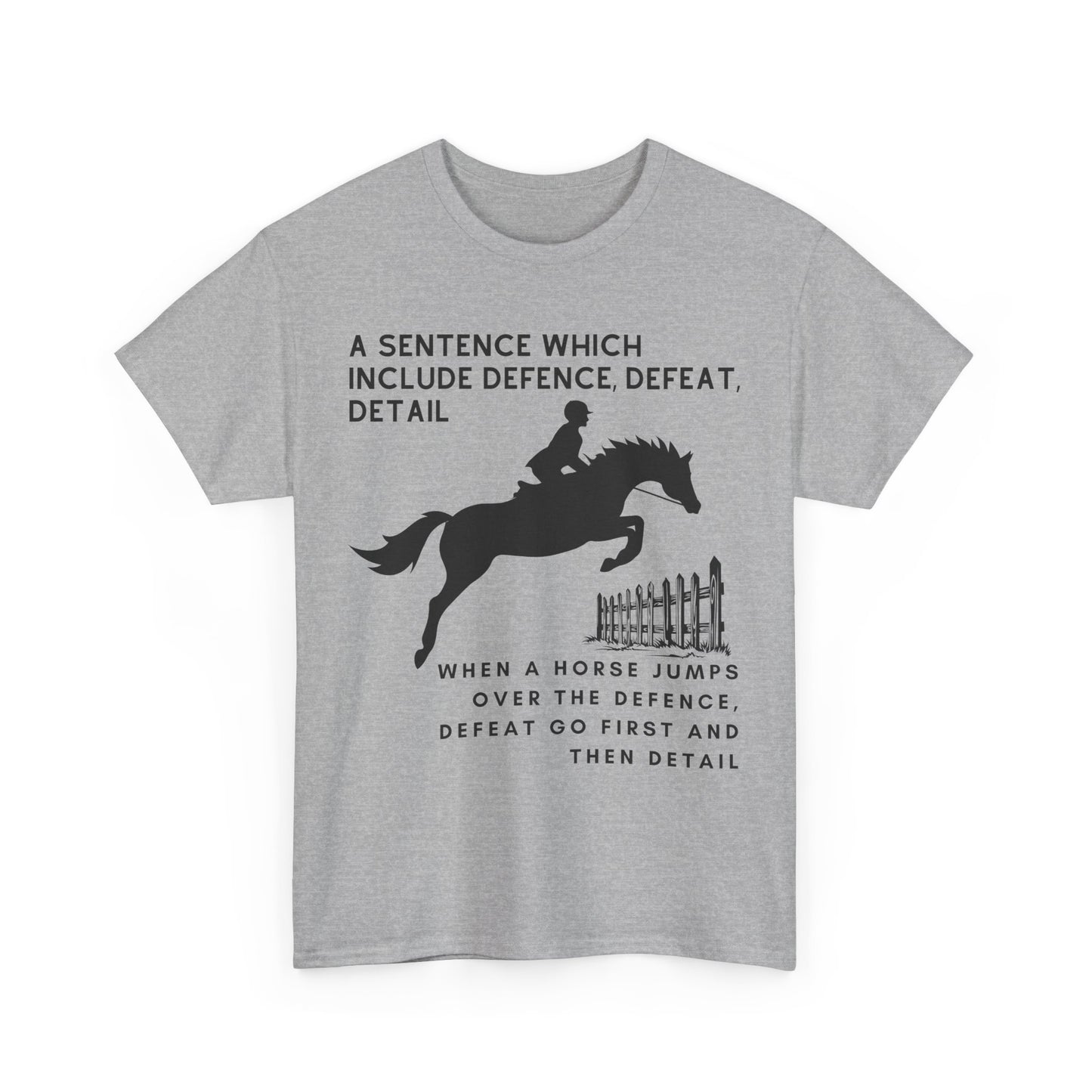 Defence, Defeat, Detail - Tee