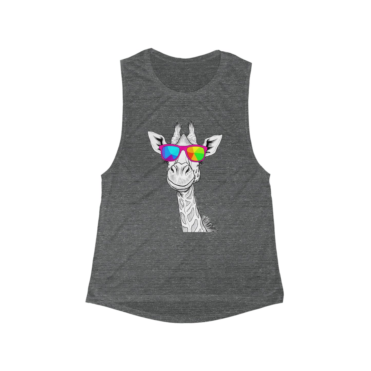 Giraffe in glasses
