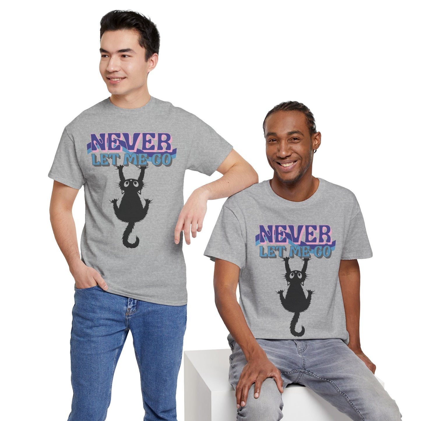 'Never Let Me Go' Cat Tee