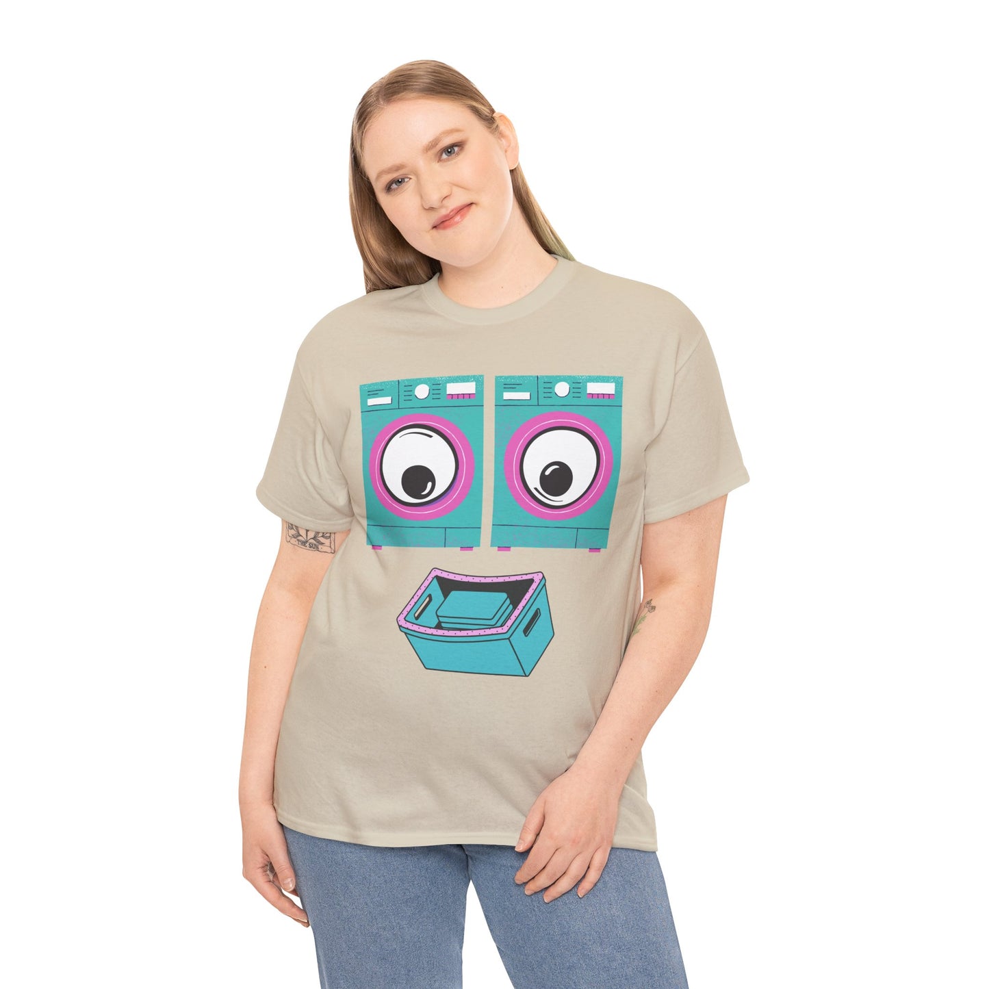 Whimsical Washing Machine Tee