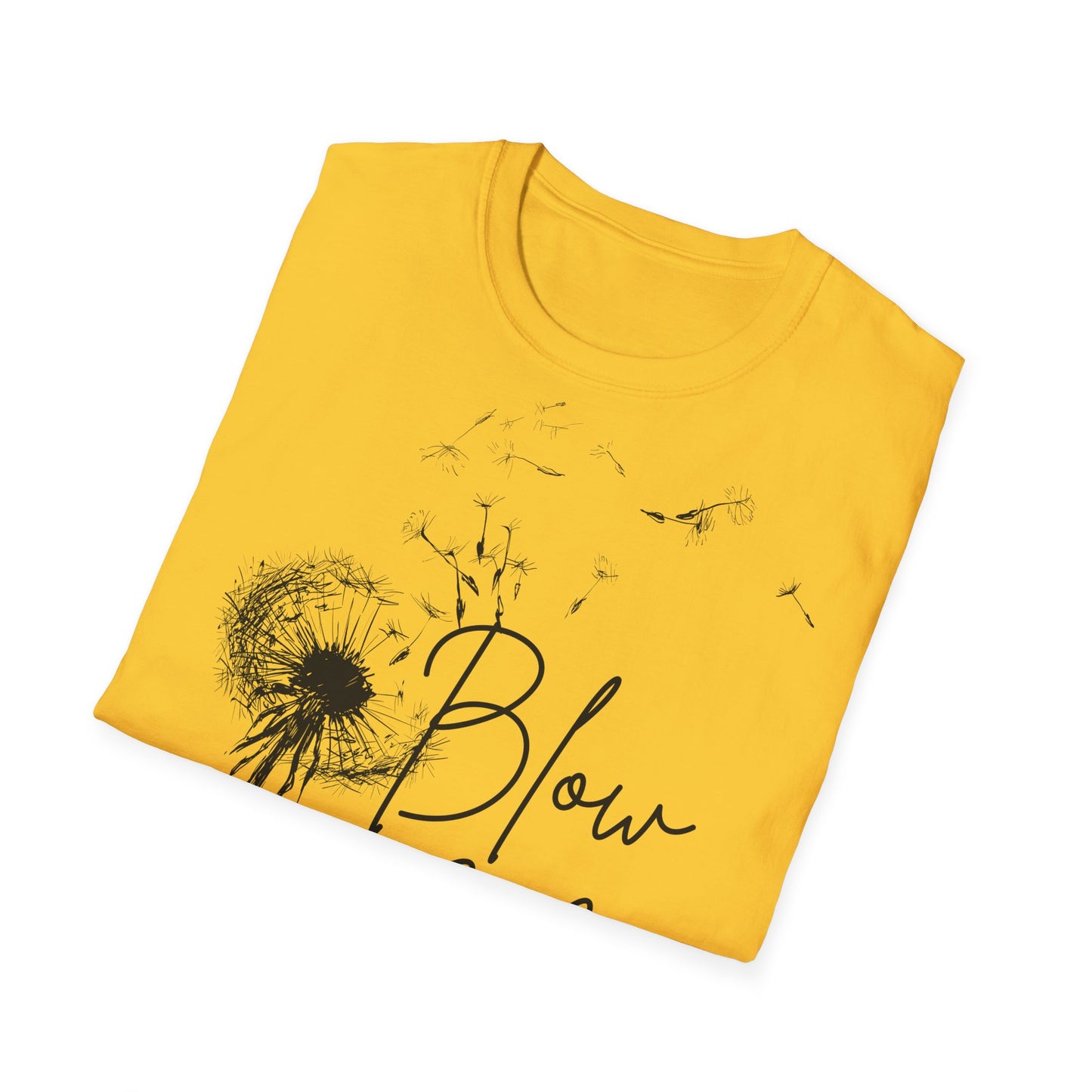 Blow Me Dandelion T-Shirt - Perfect Gift for Nature Lovers