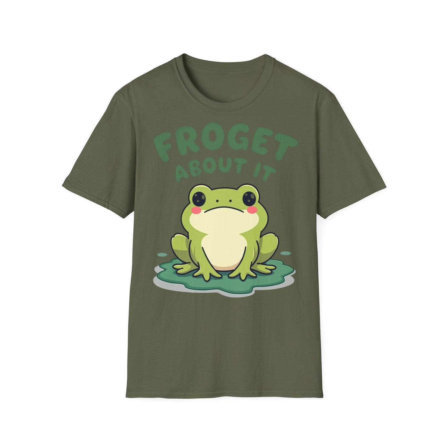 Froget About It T-Shirt - Cute Frog Design