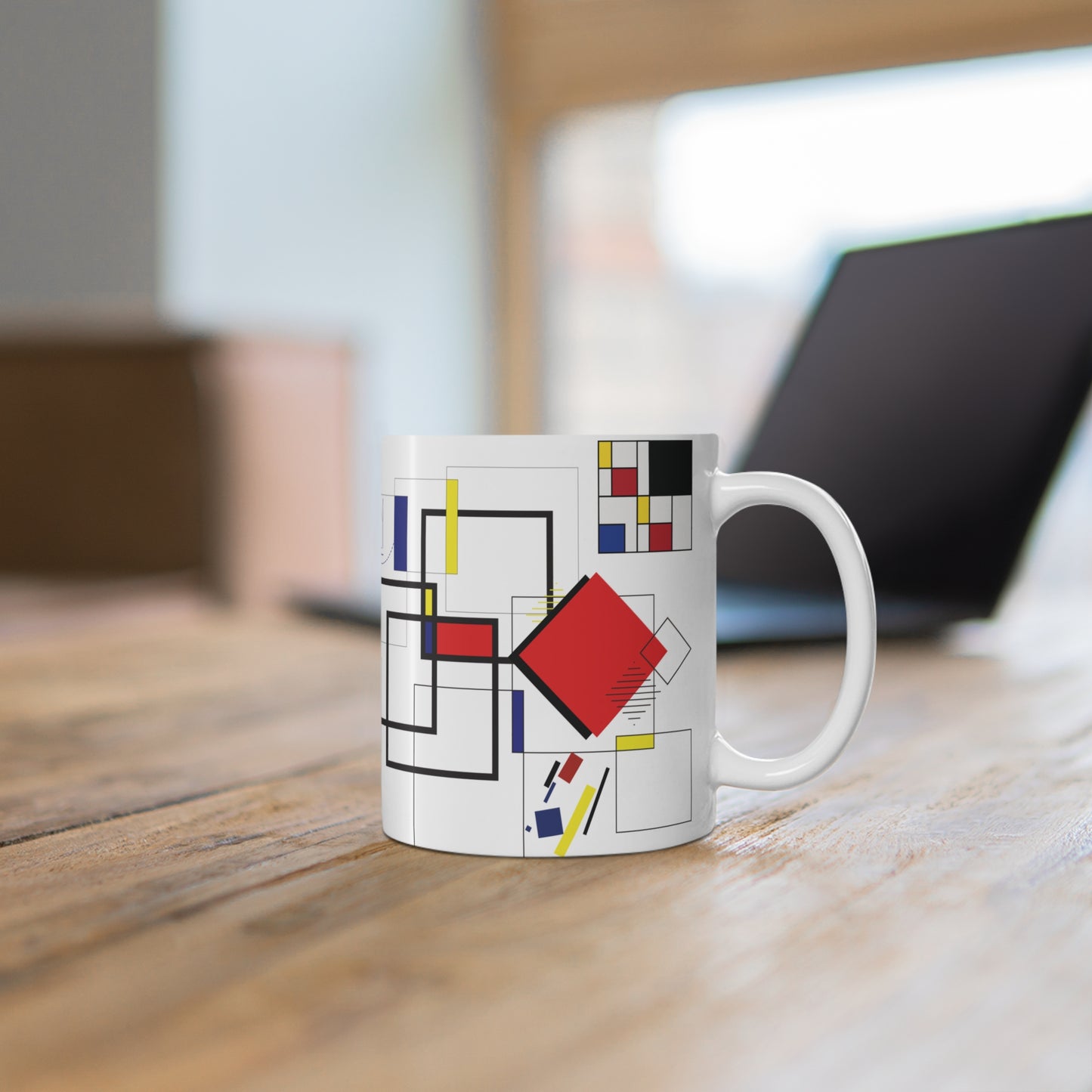 Art mug - 11oz & 15oz - Stylish Geometric Design