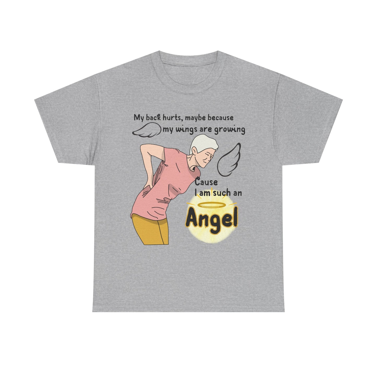 My Back Hurts, Cause I Am Such an Angel