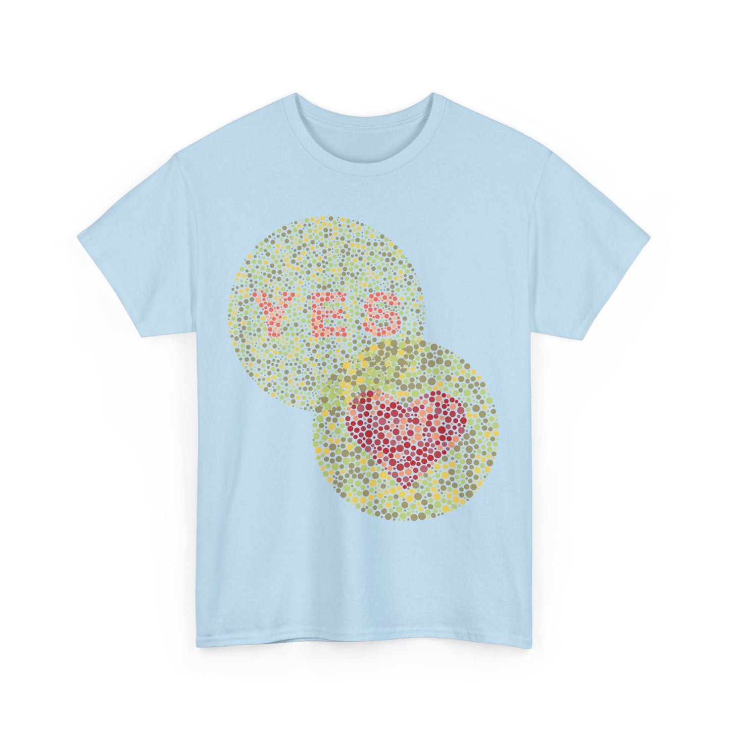 Yes Heart Unisex Heavy Cotton Tee - Affirmative Statement Shirt
