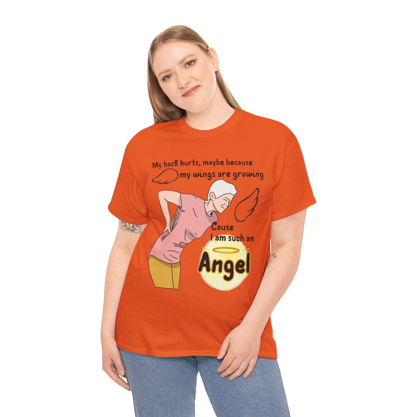 My Back Hurts, Cause I Am Such an Angel