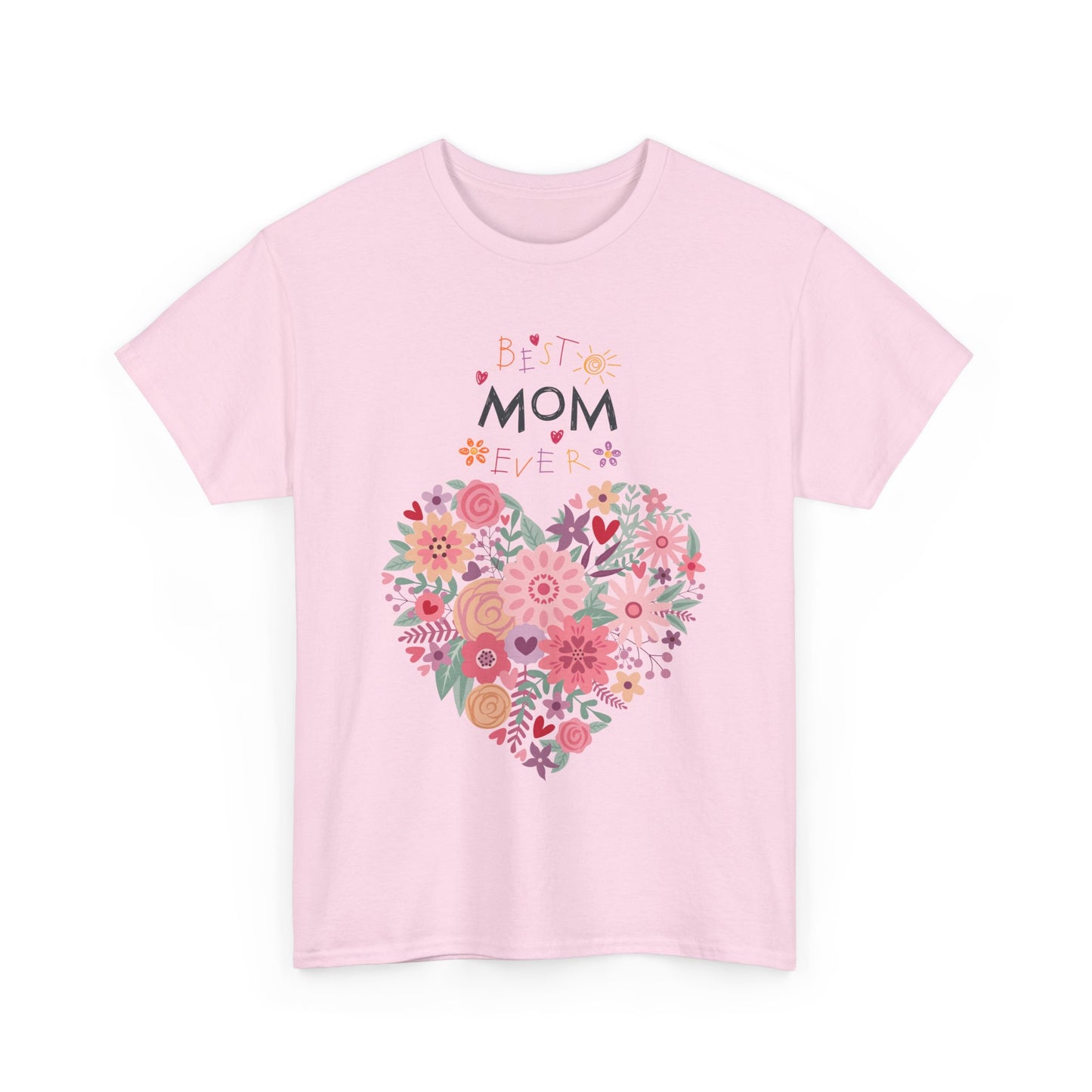 Best Mom Ever Women’s T-Shirt - Floral Apparel