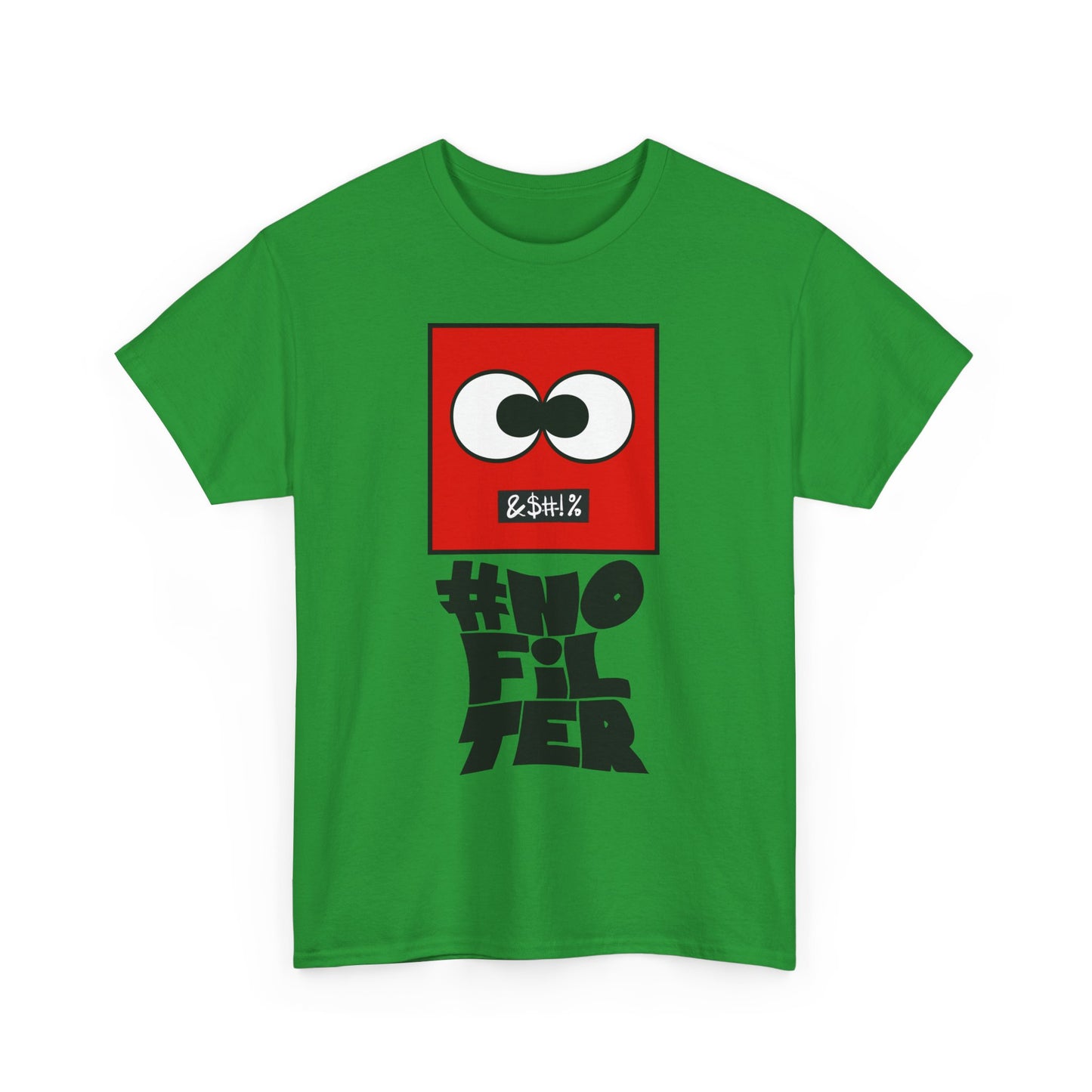 #NoFilter Unisex Casual Graphic T-Shirt