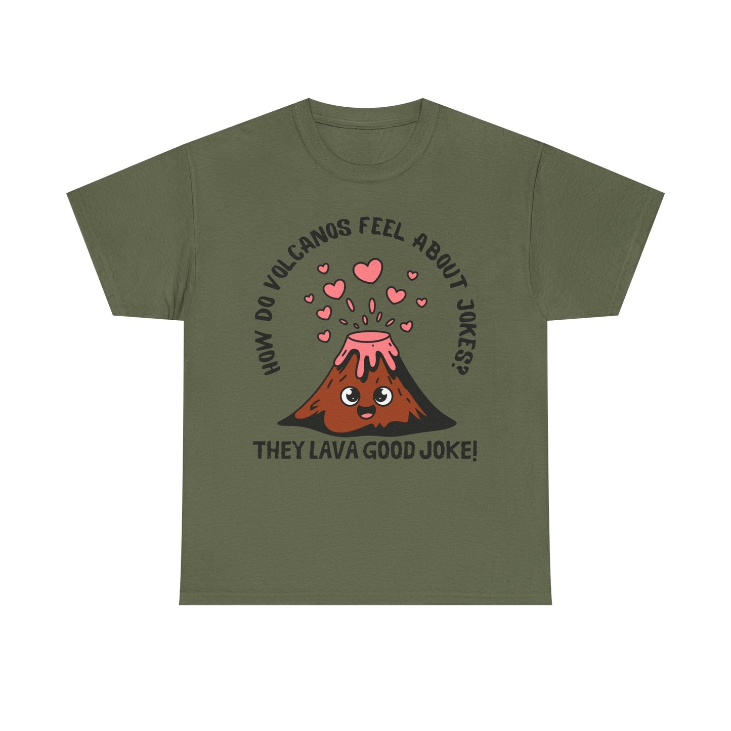 Volcano Joke Tee