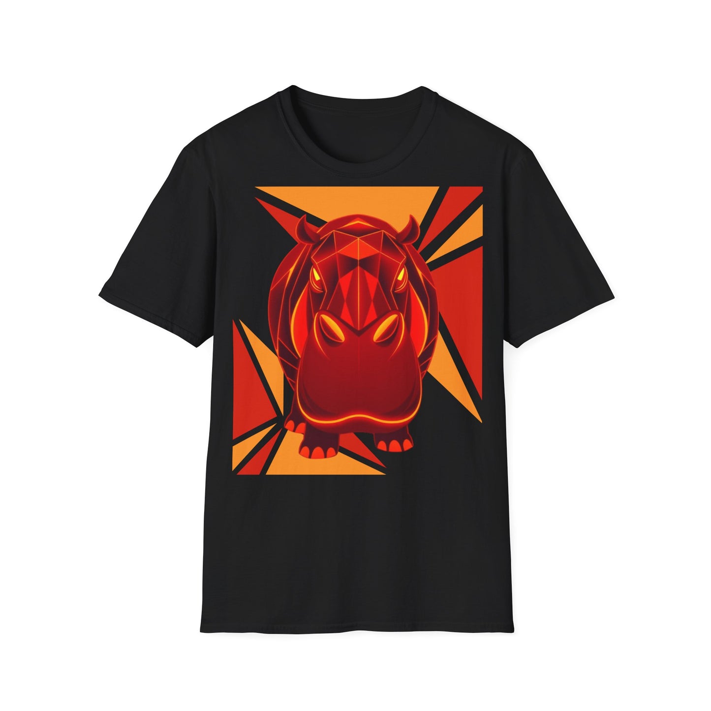 Geometric Rhino T-Shirt