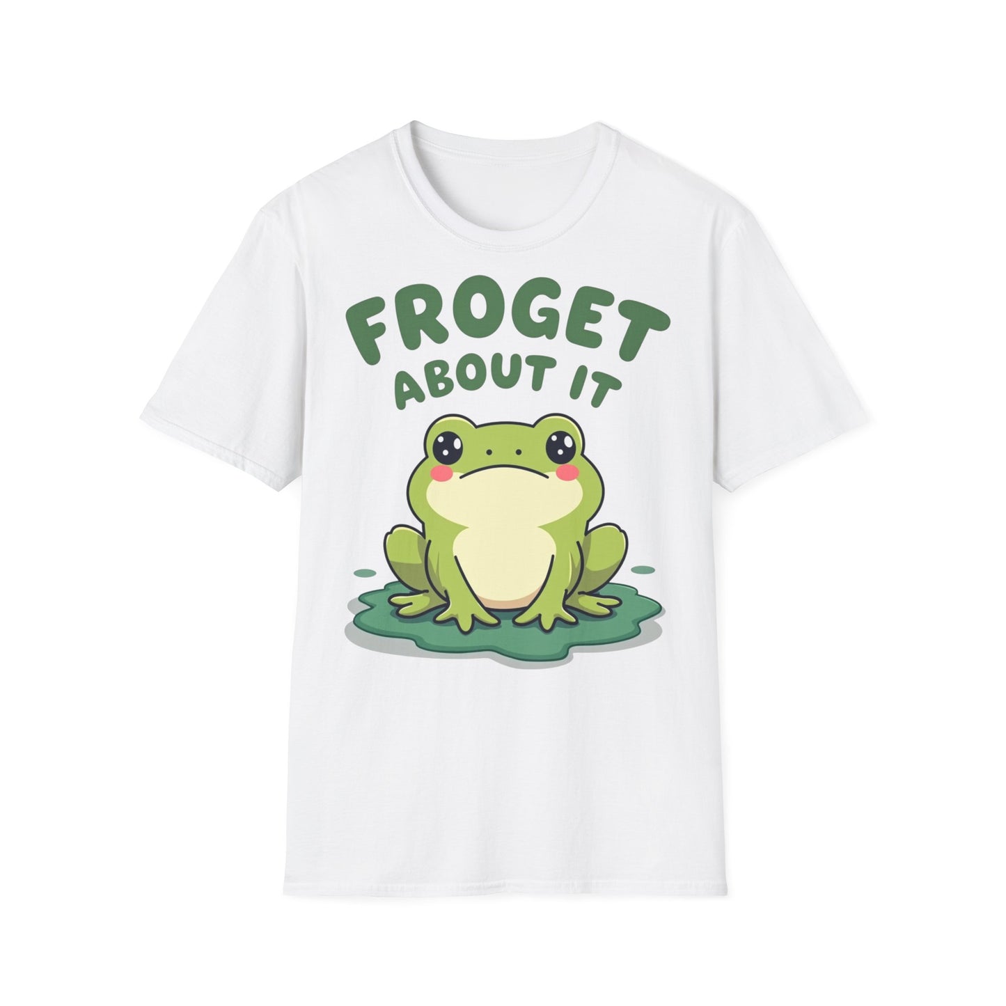 Froget About It T-Shirt - Cute Frog Design