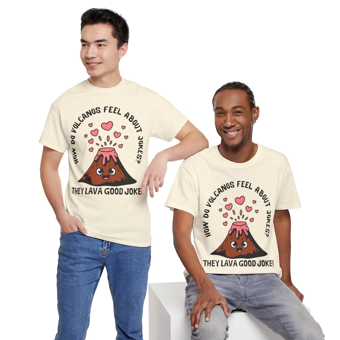Volcano Joke Tee