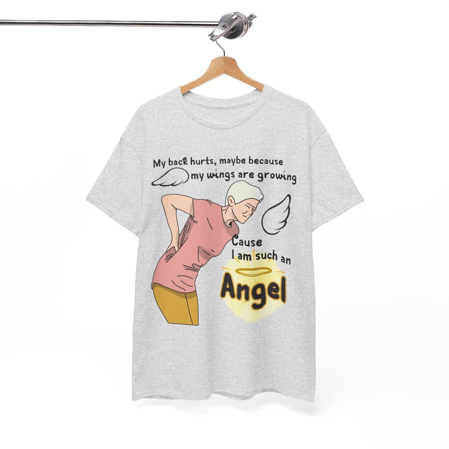 My Back Hurts, Cause I Am Such an Angel