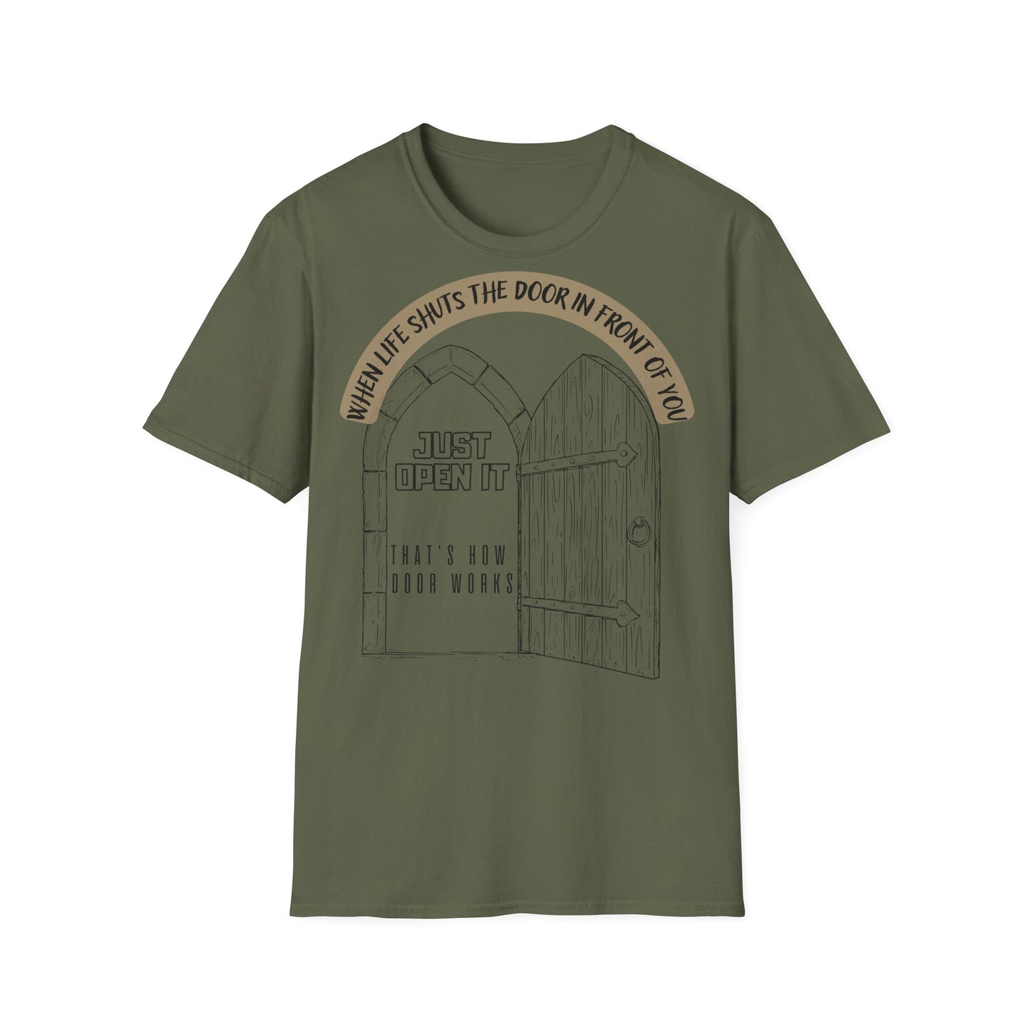 'Just Open It' - Inspirational T-Shirt