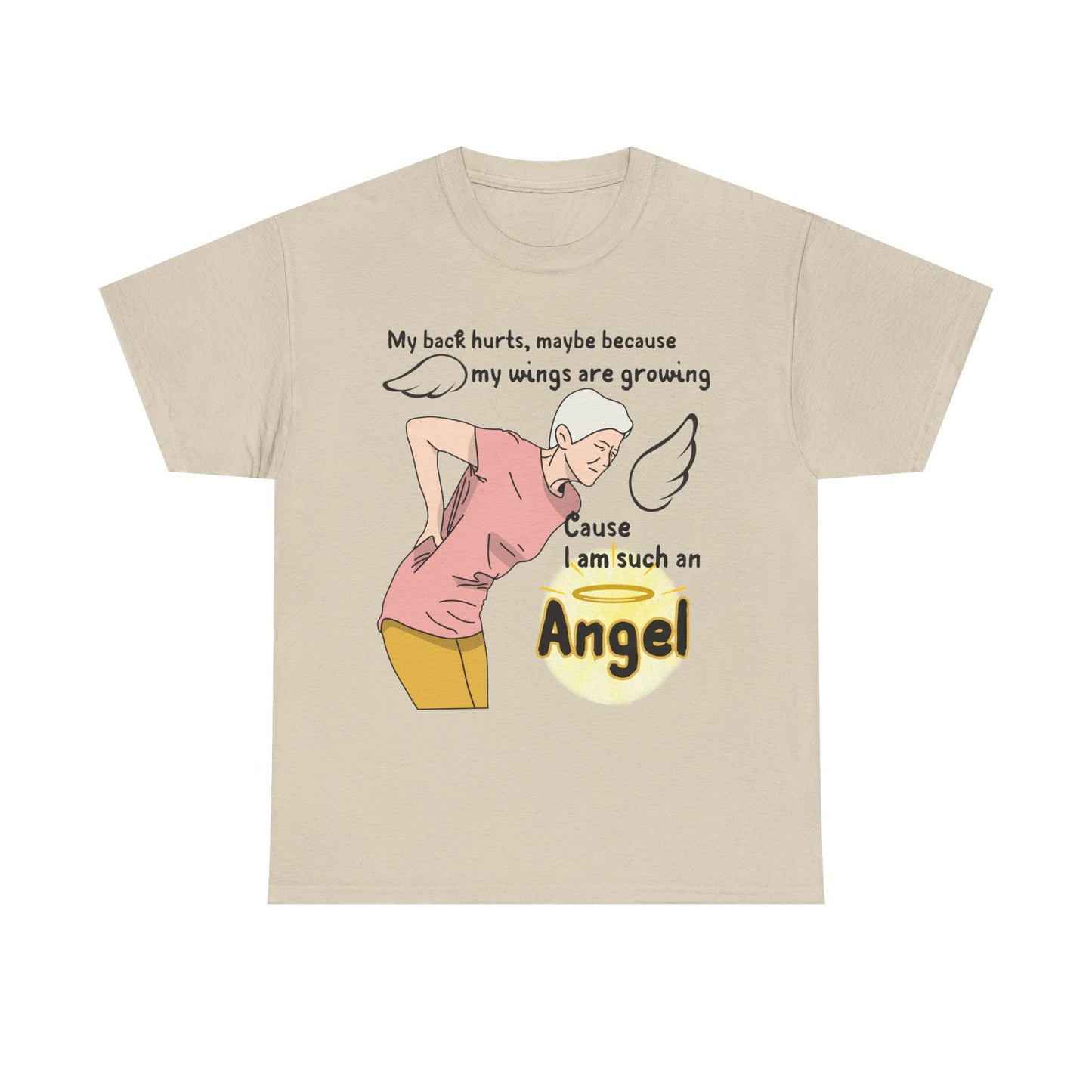 My Back Hurts, Cause I Am Such an Angel