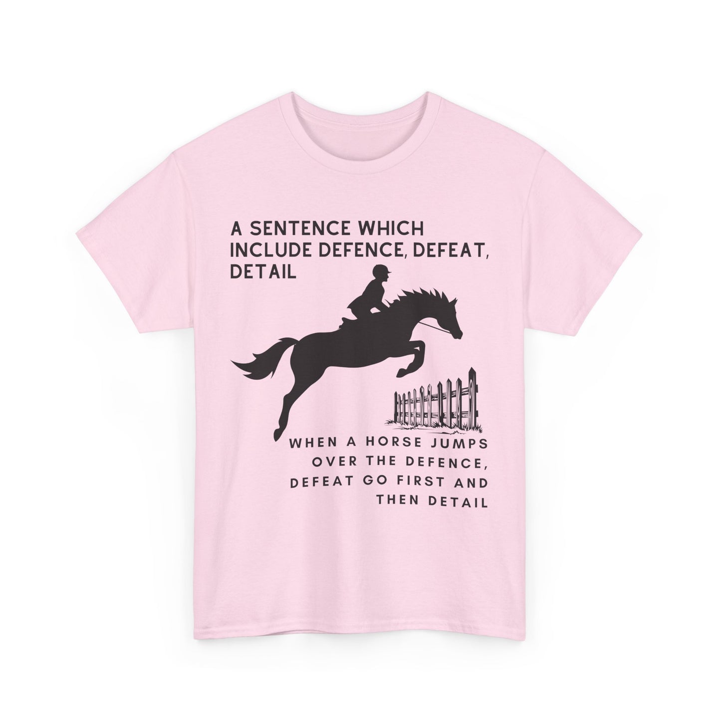 Defence, Defeat, Detail - Tee