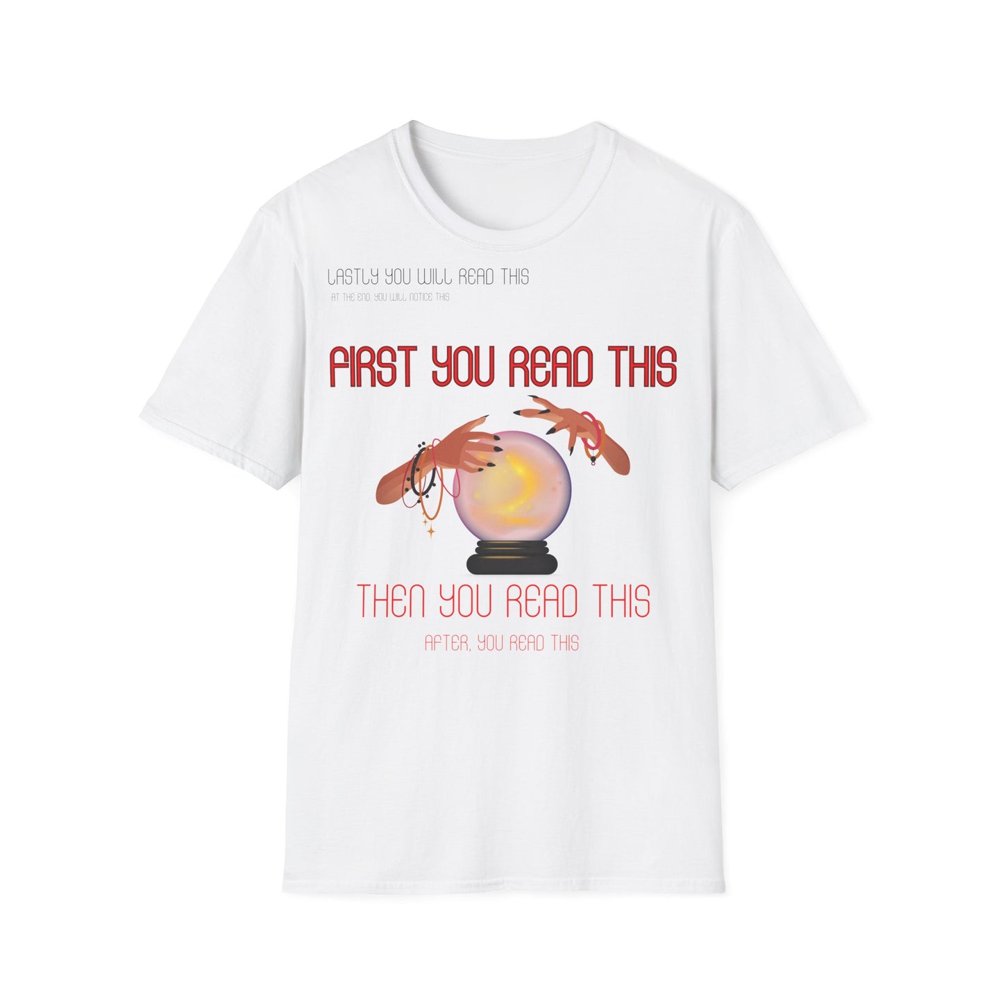 Unisex Softstyle T-Shirt - Future Teller Design