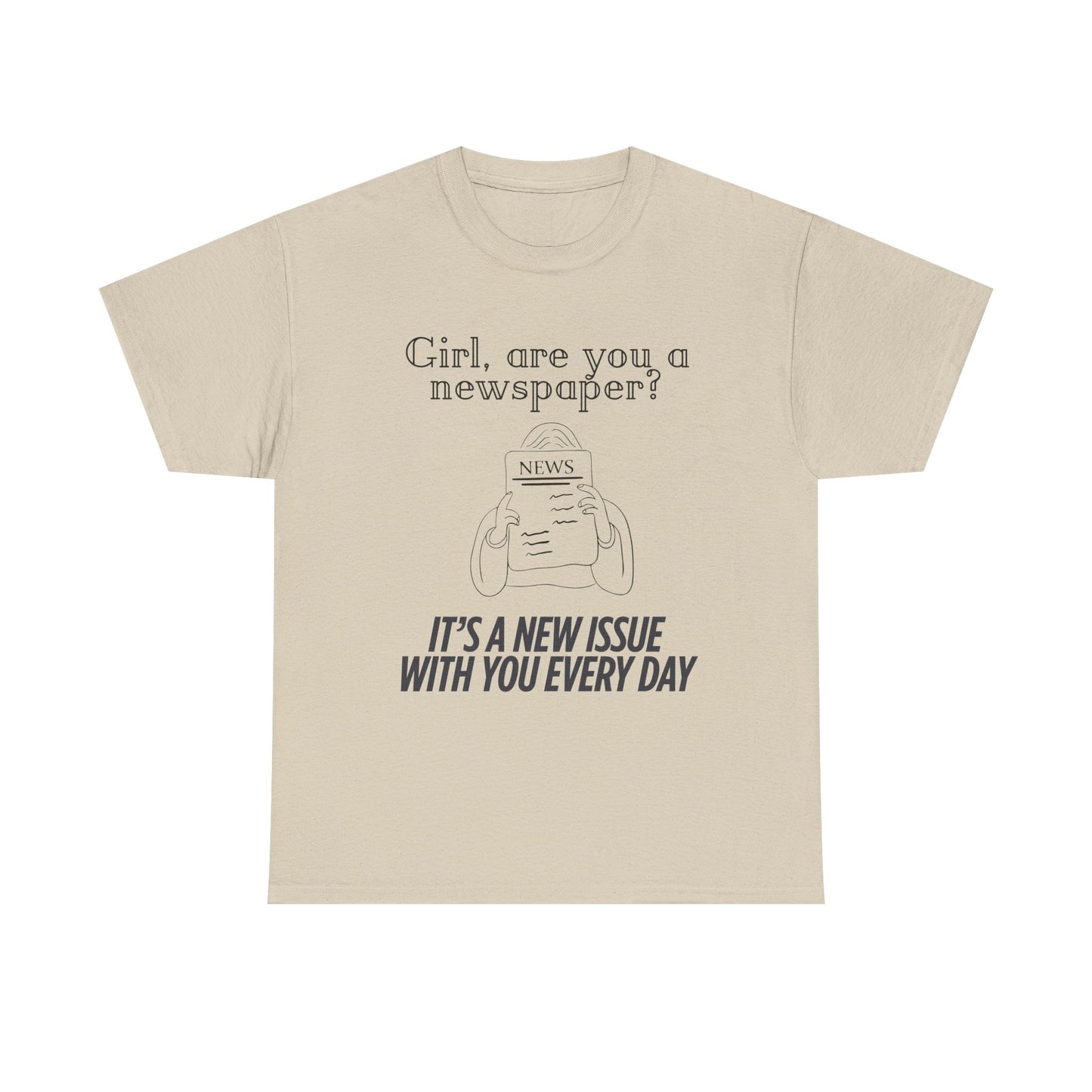 Are you a newpaper? - Tee