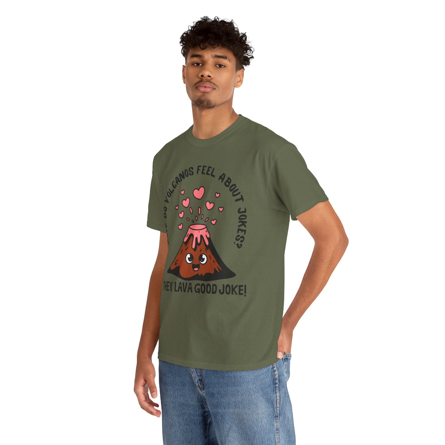 Volcano Joke Tee