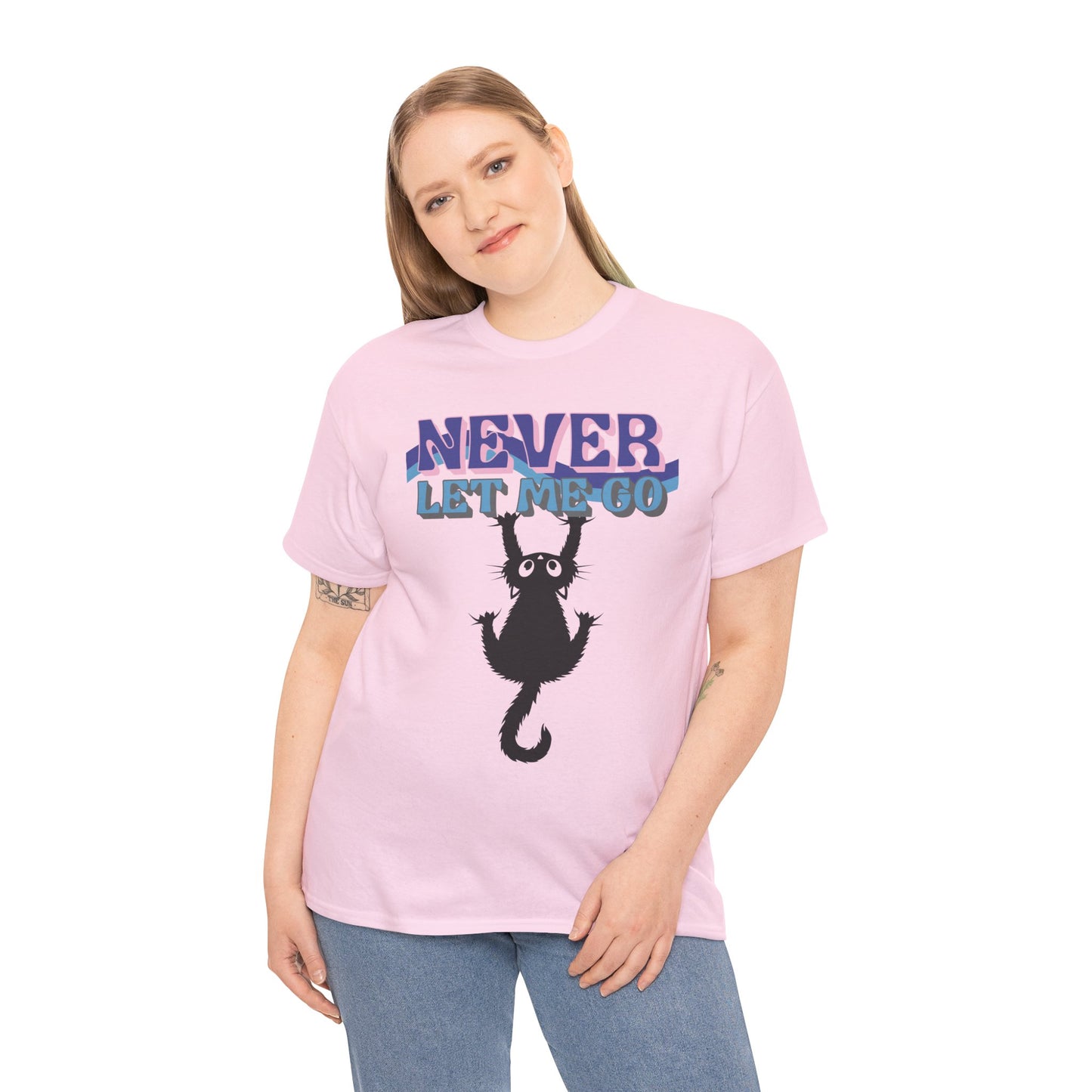 'Never Let Me Go' Cat Tee
