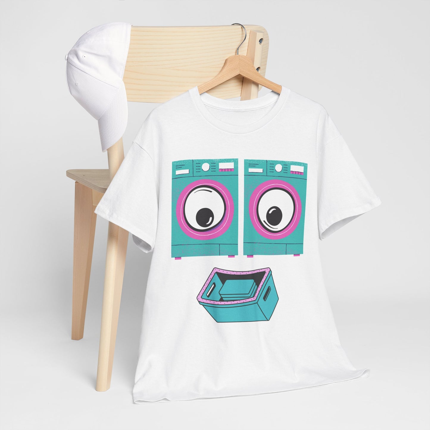 Whimsical Washing Machine Tee