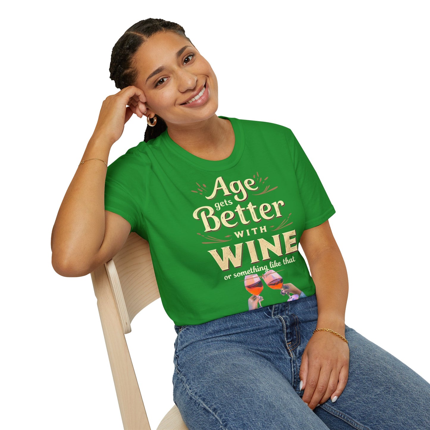 Age Gets Better with Wine Unisex T-Shirt