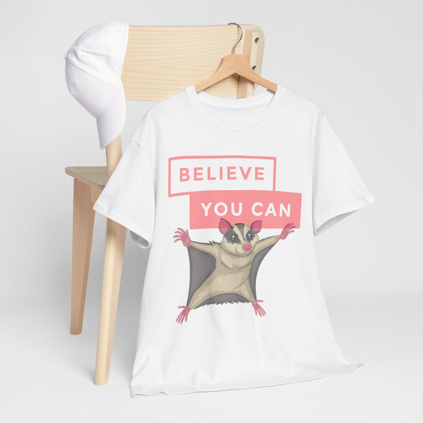 Flying Squirrel Motivational Tee