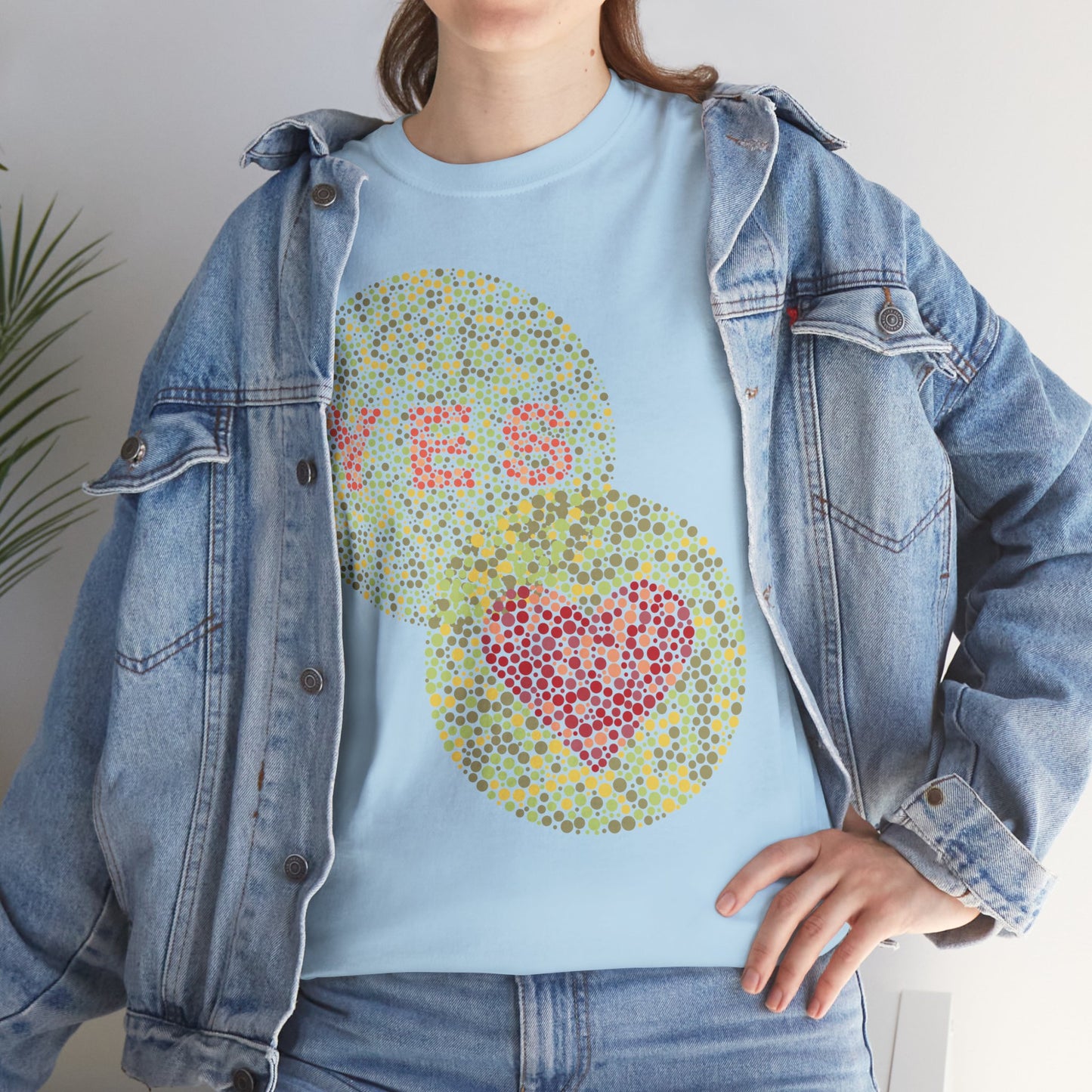 Yes Heart Unisex Heavy Cotton Tee - Affirmative Statement Shirt
