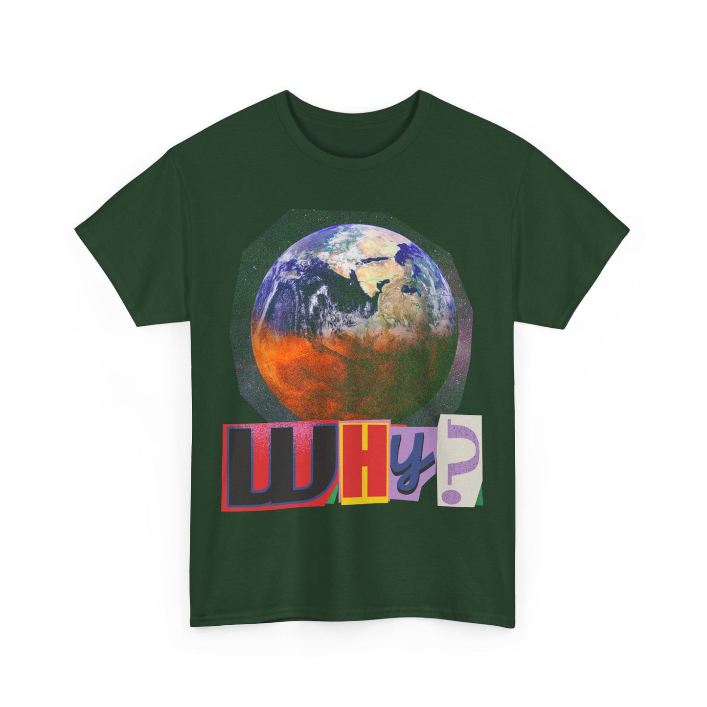 Why? - Earth Graphic T-Shirt
