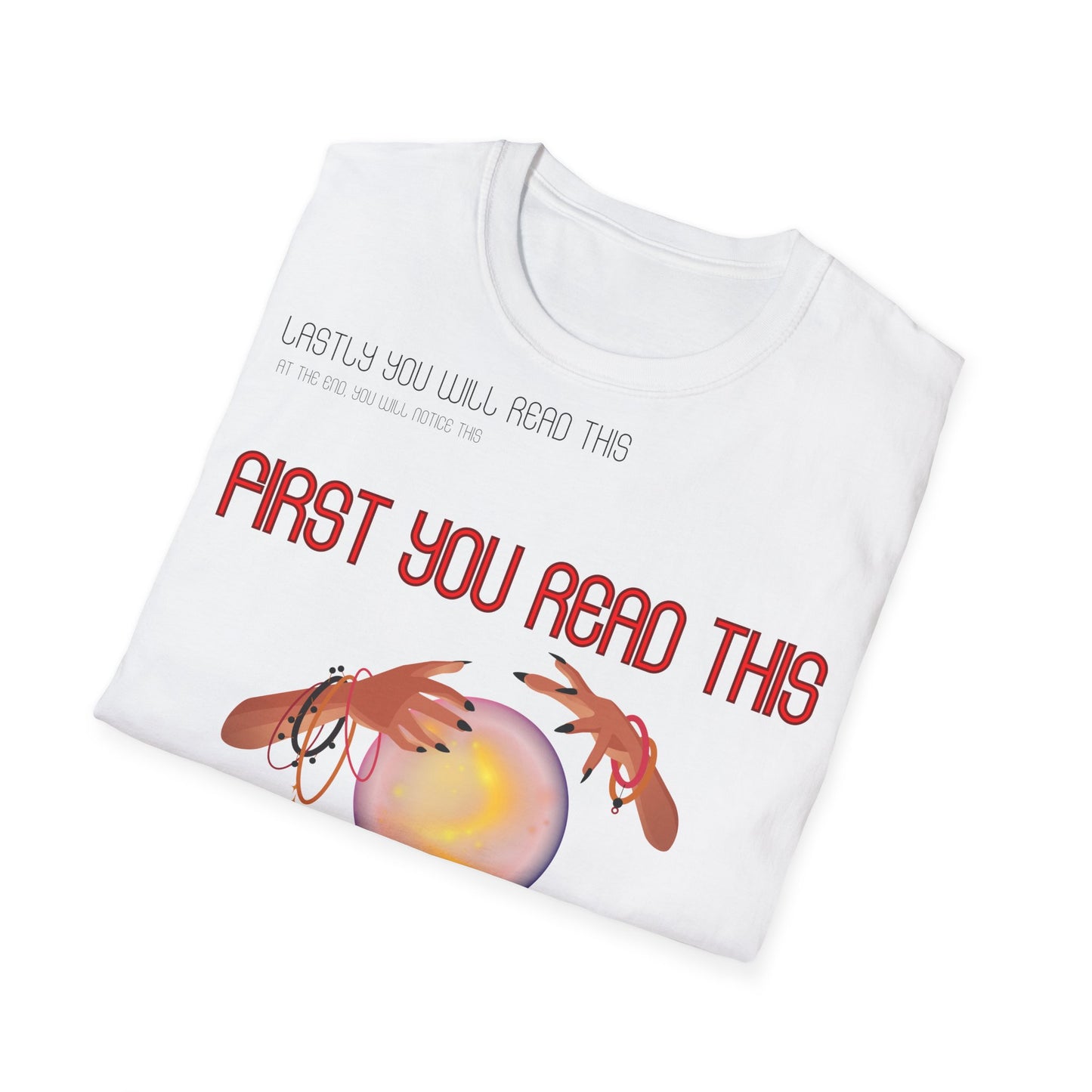 Unisex Softstyle T-Shirt - Future Teller Design