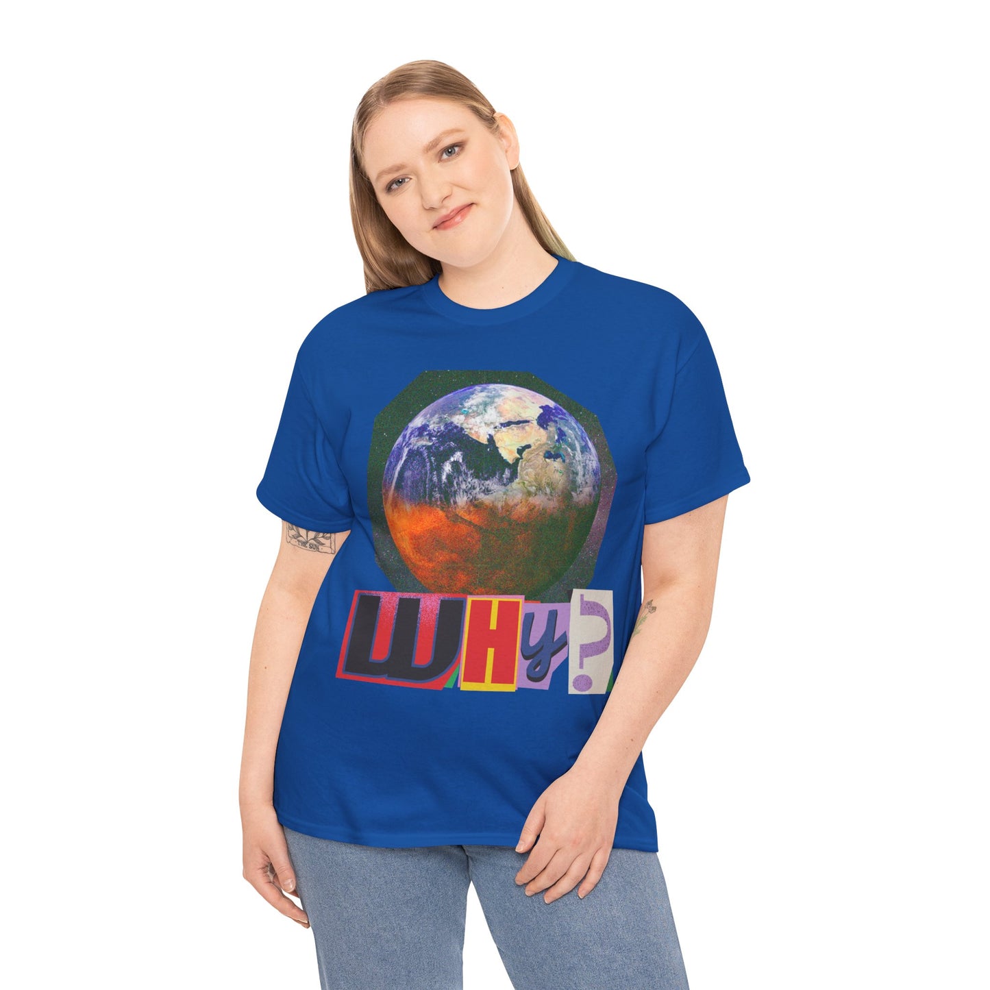 Why? - Earth Graphic T-Shirt