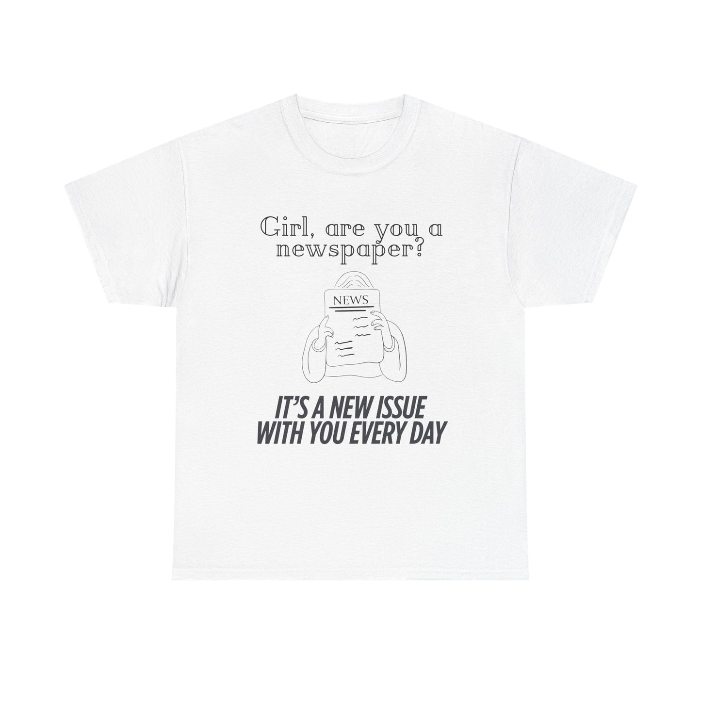 Are you a newpaper? - Tee
