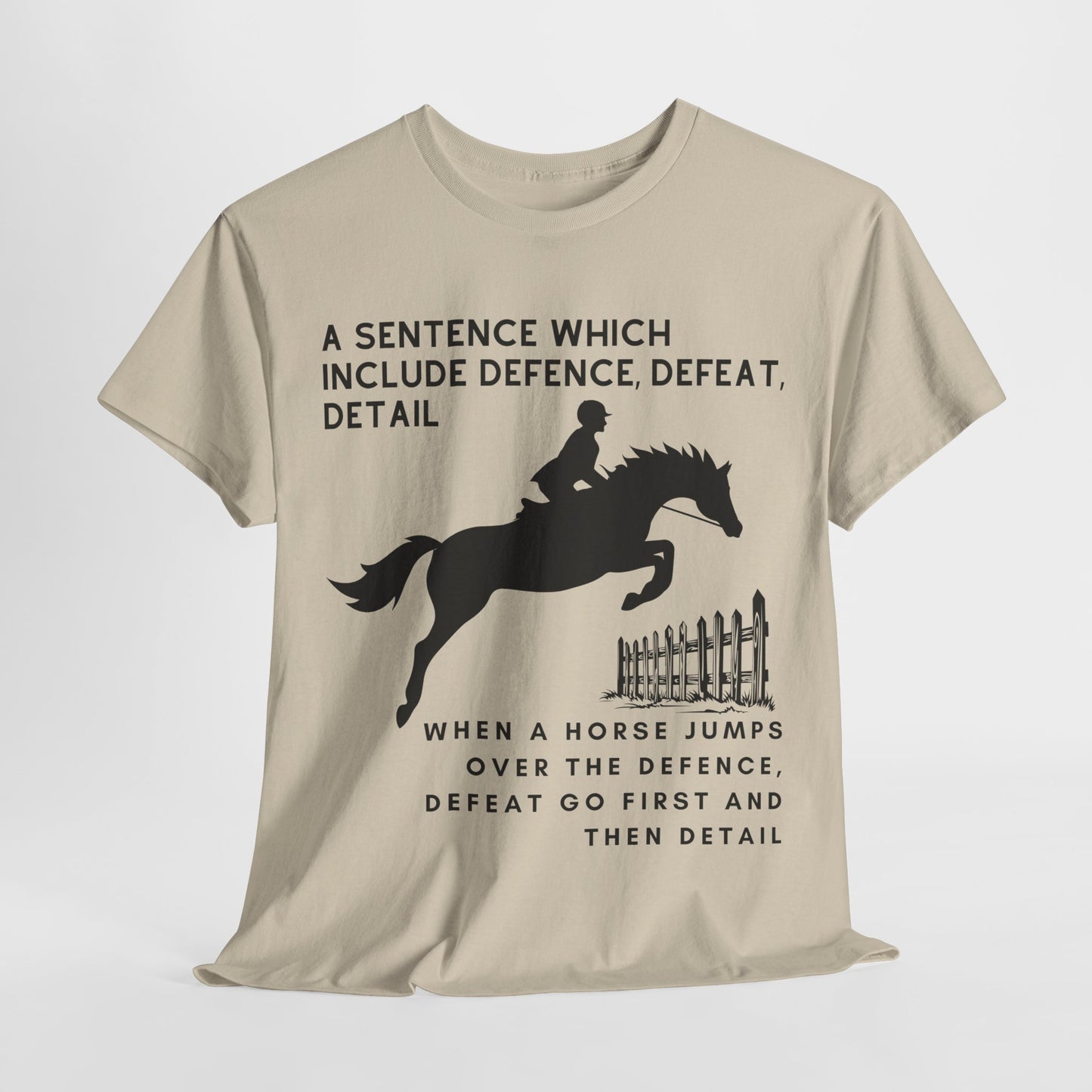 Defence, Defeat, Detail - Tee