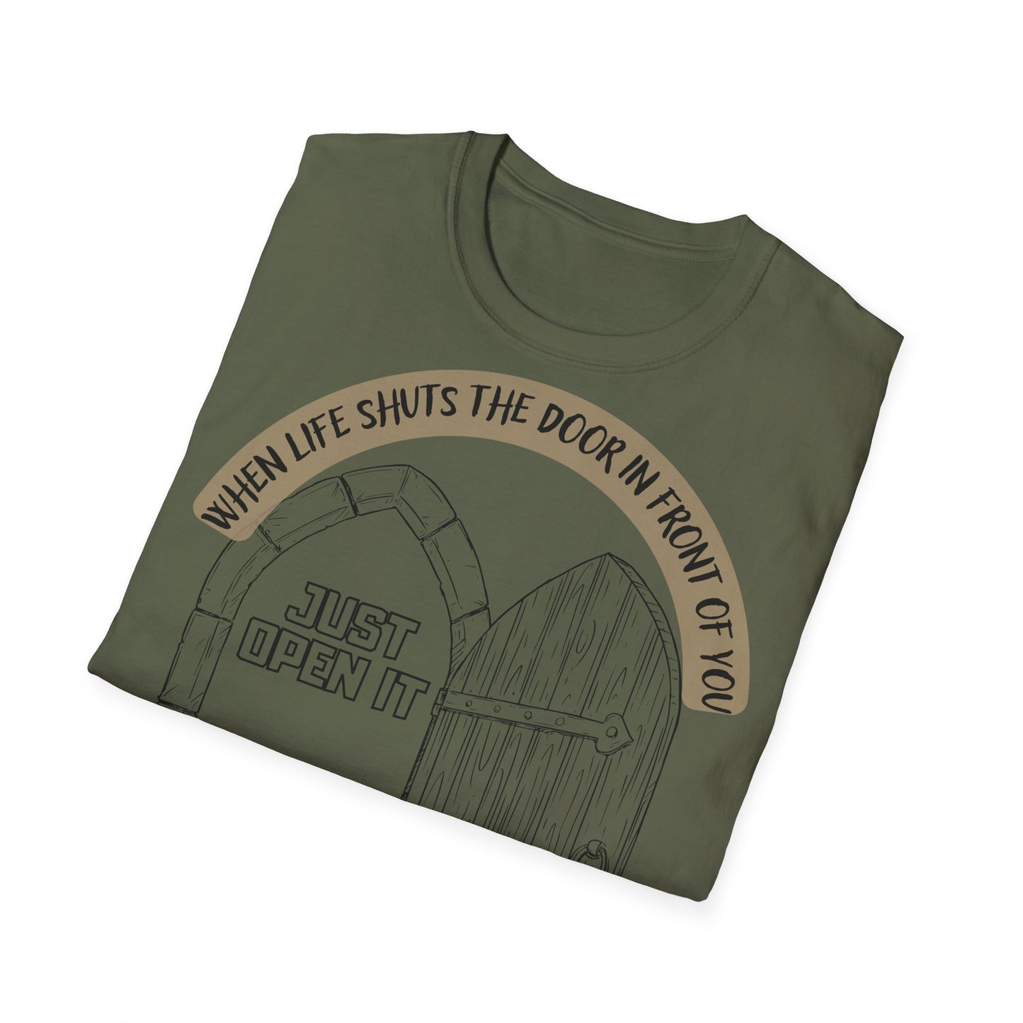 'Just Open It' - Inspirational T-Shirt