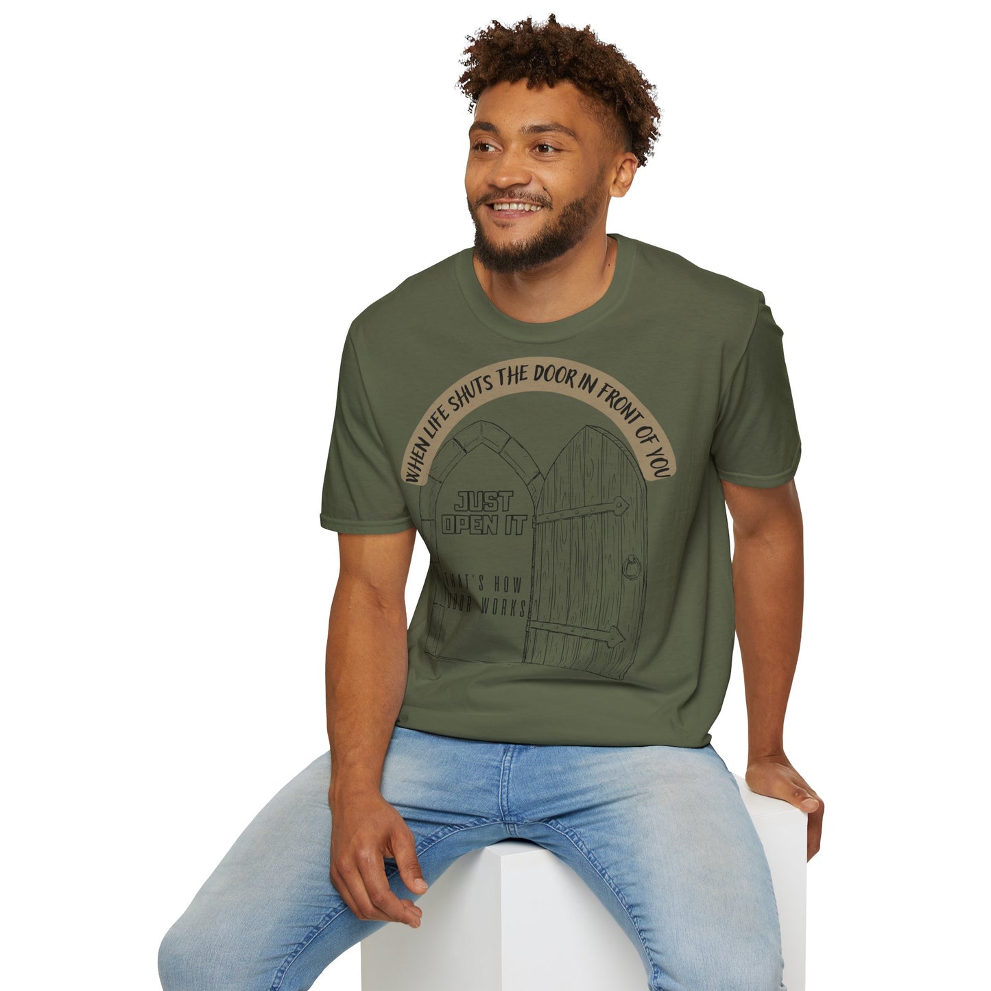 'Just Open It' - Inspirational T-Shirt