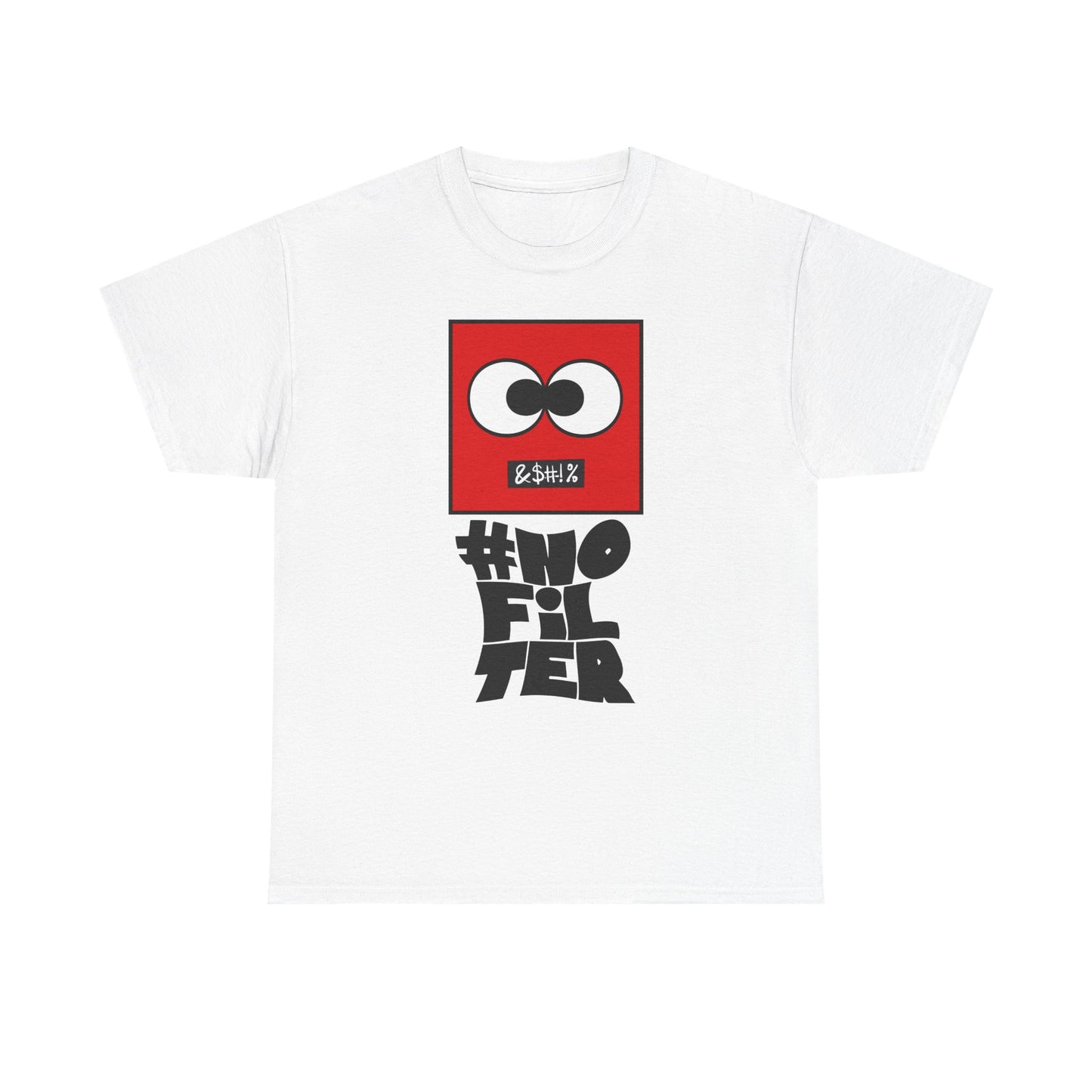 #NoFilter Unisex Casual Graphic T-Shirt