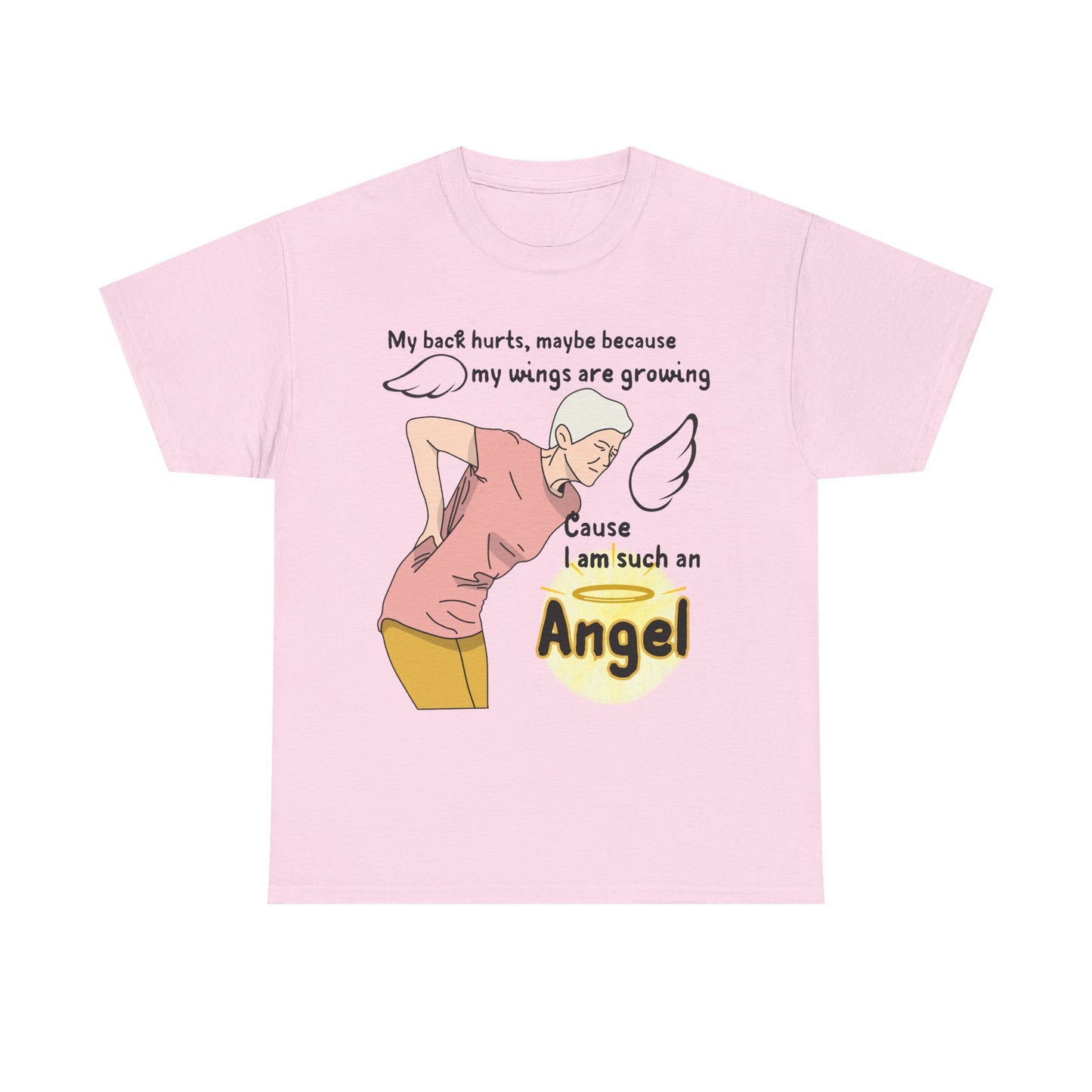 My Back Hurts, Cause I Am Such an Angel